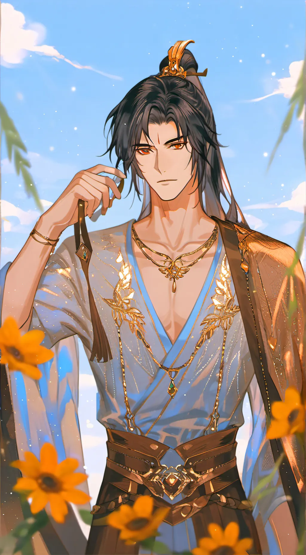 ai character: lucas it's Luke  background
