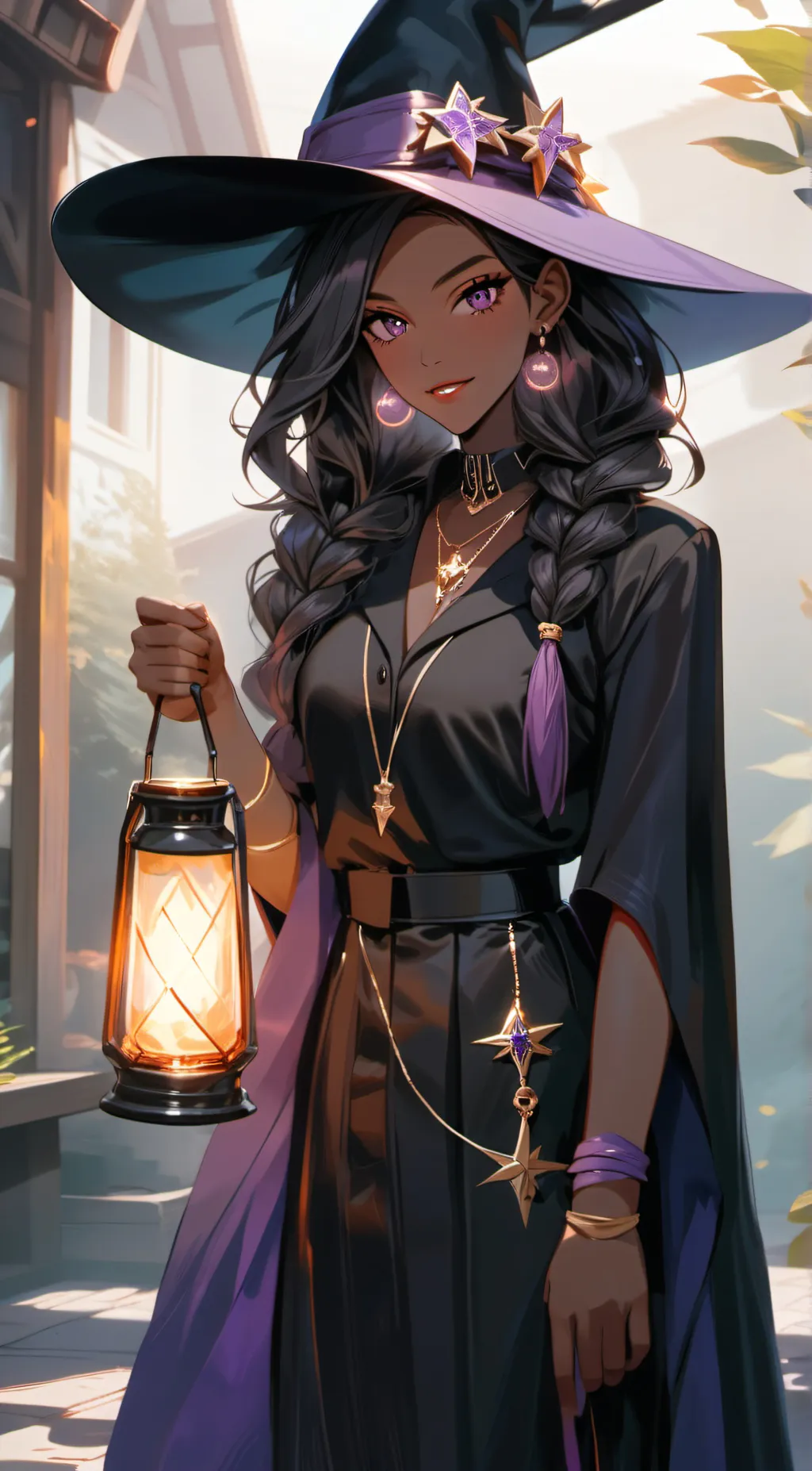 ai character: Elora background
