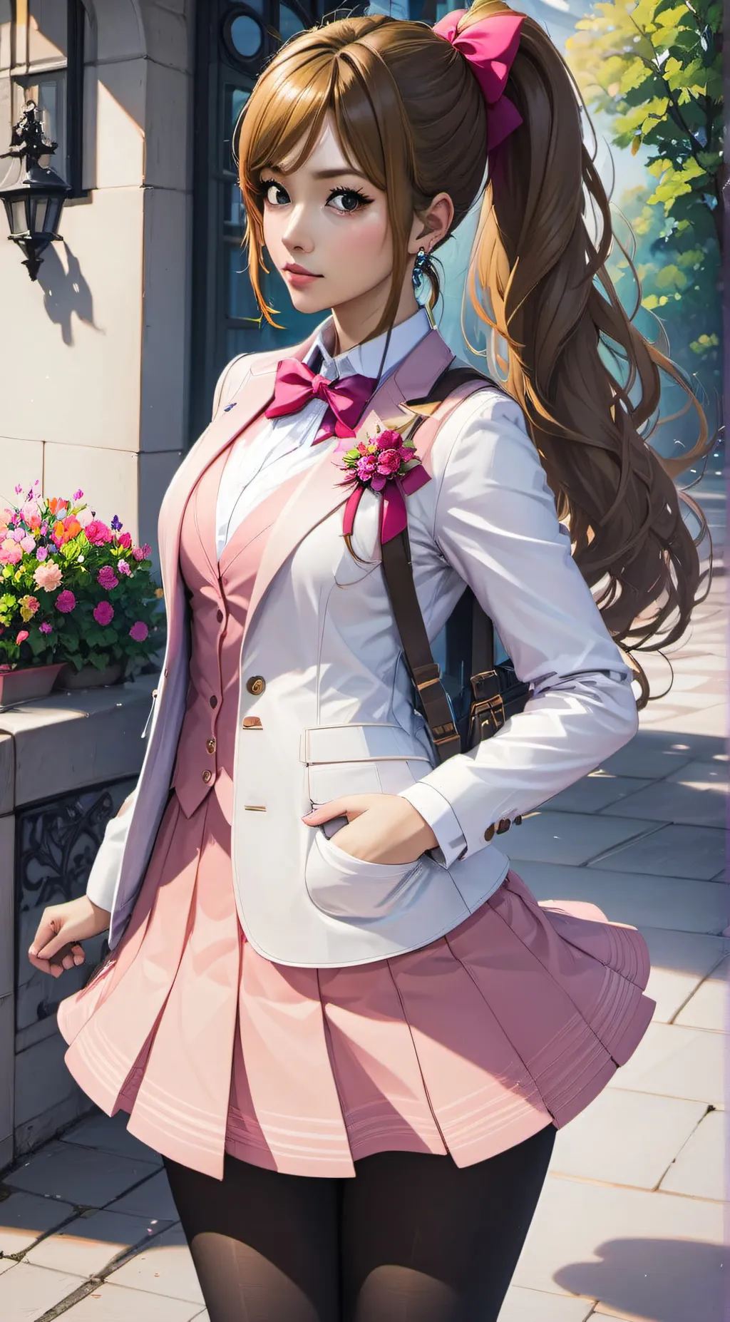 ai character: Yuki Yamazaki background