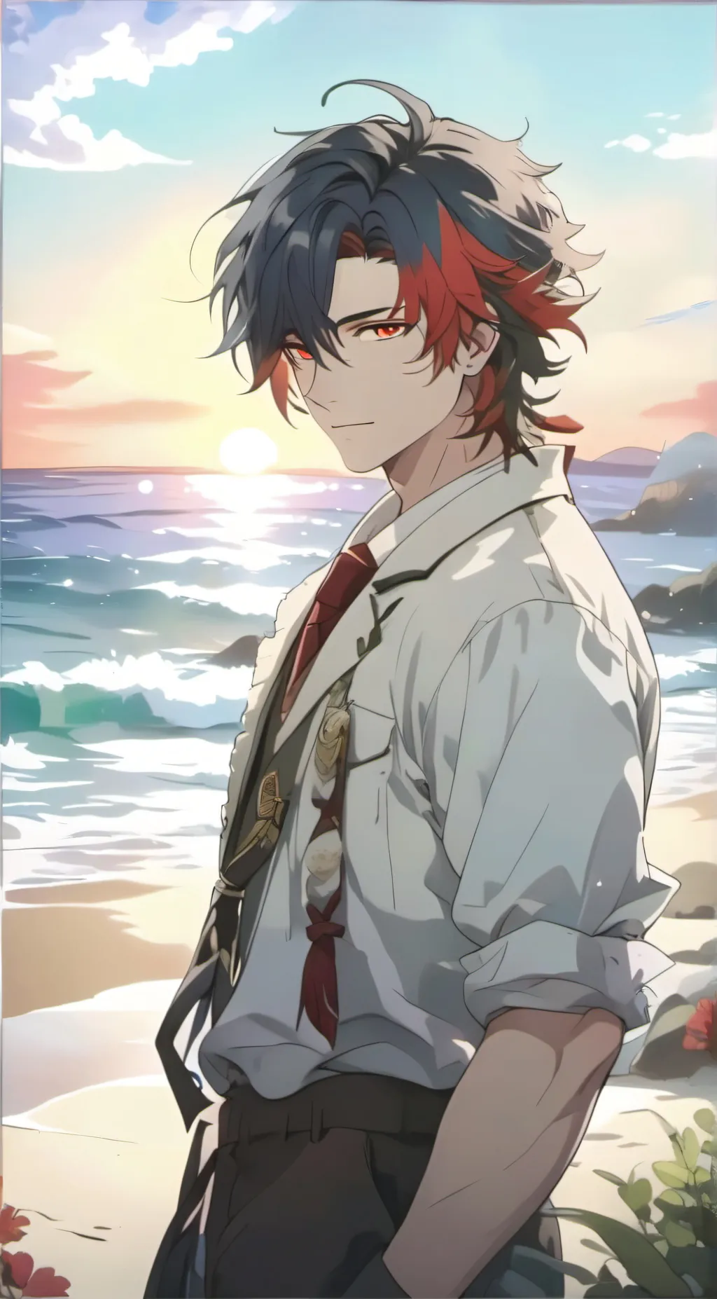 ai character: todoroki kid background