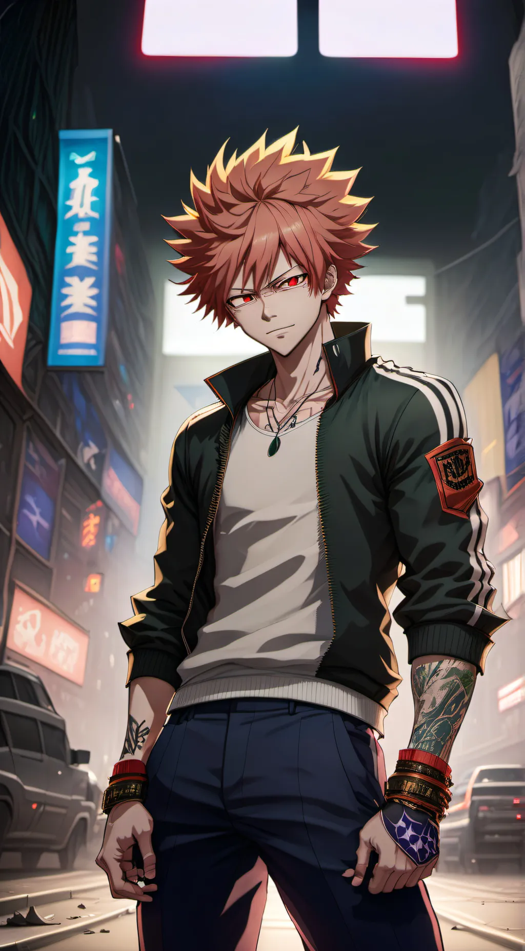 ai character: Ren Katsuki  background
