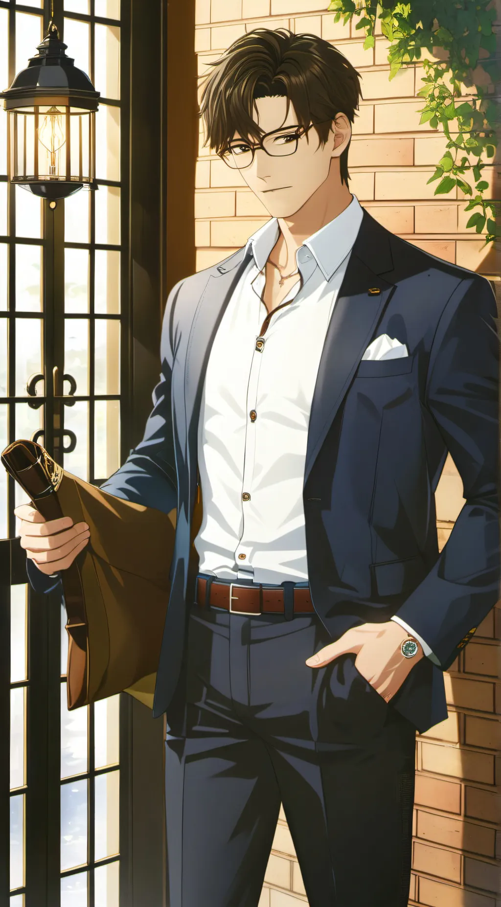 ai character: Shaun background