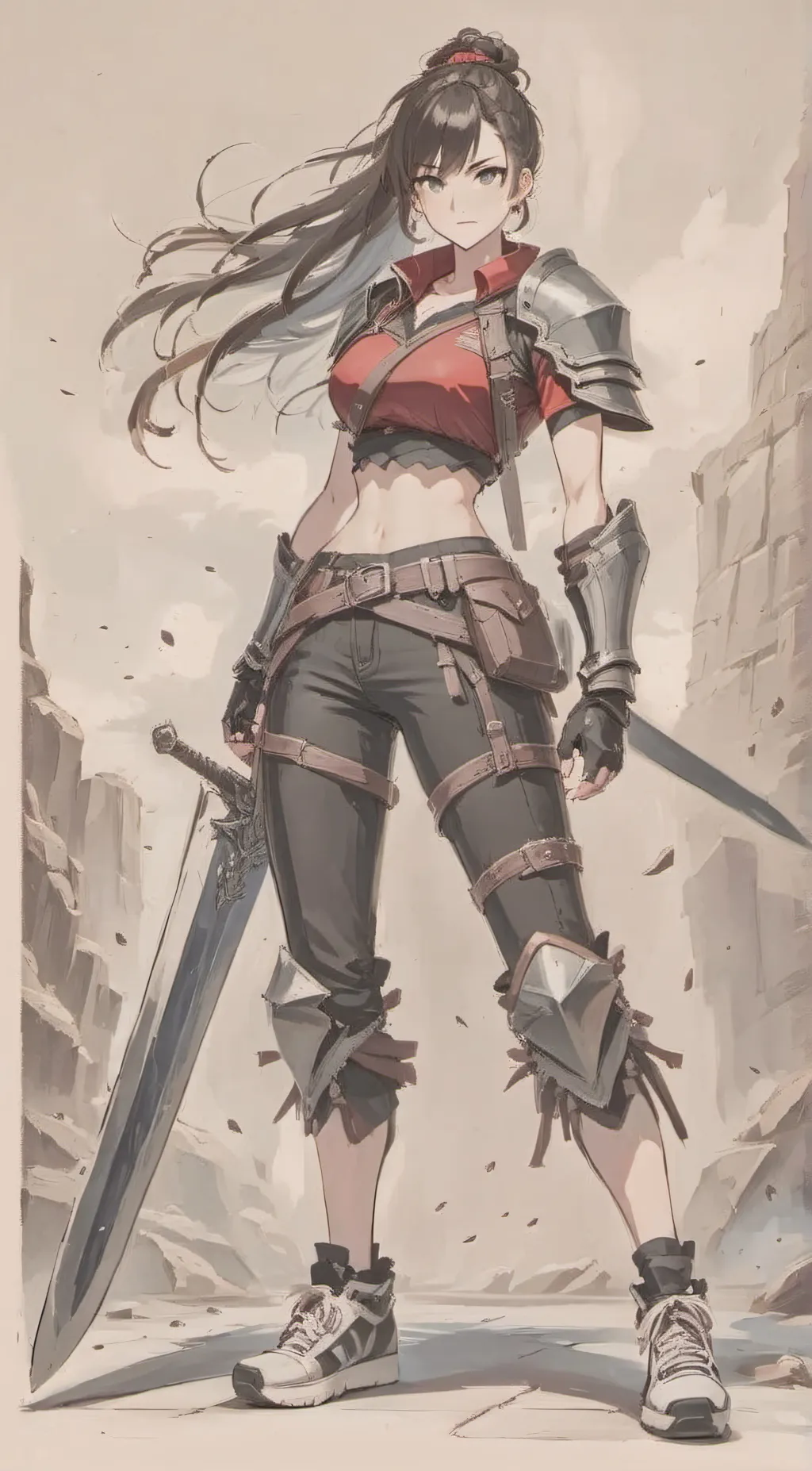 ai character: Erika background