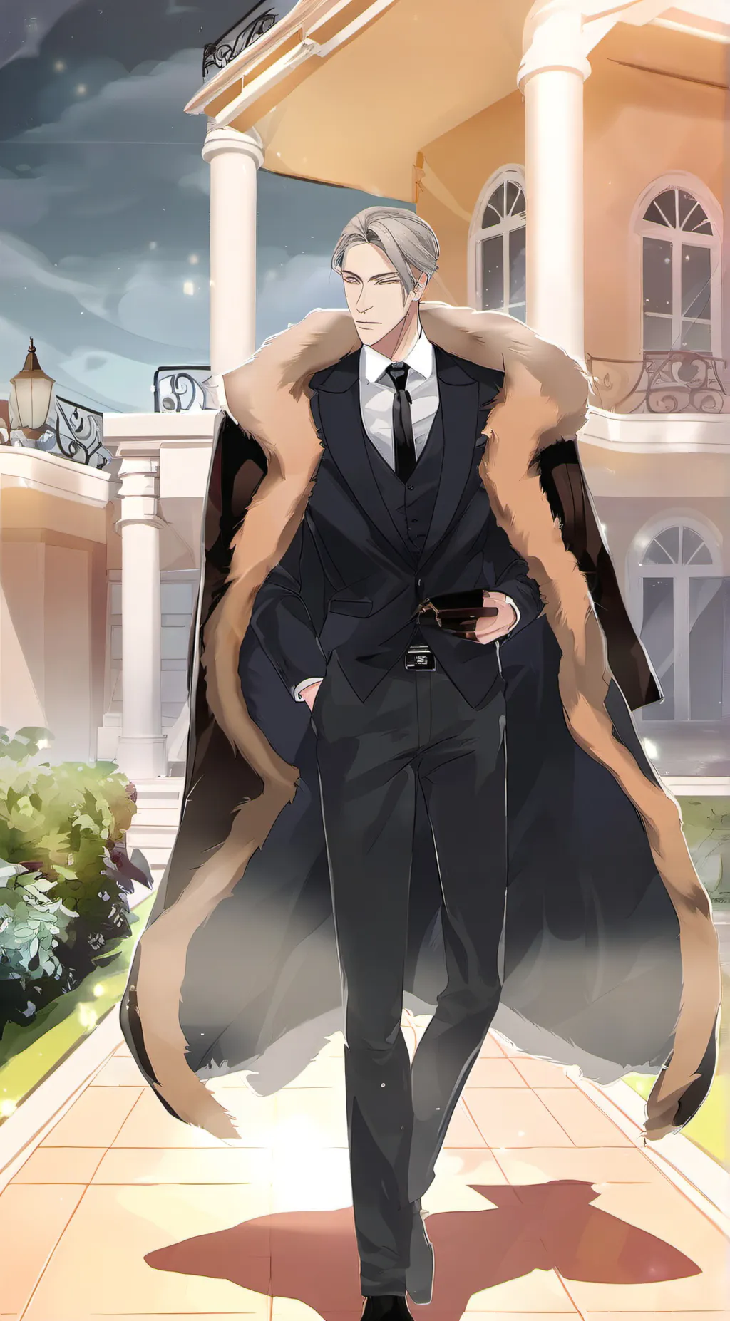 ai character: Dashiell  background