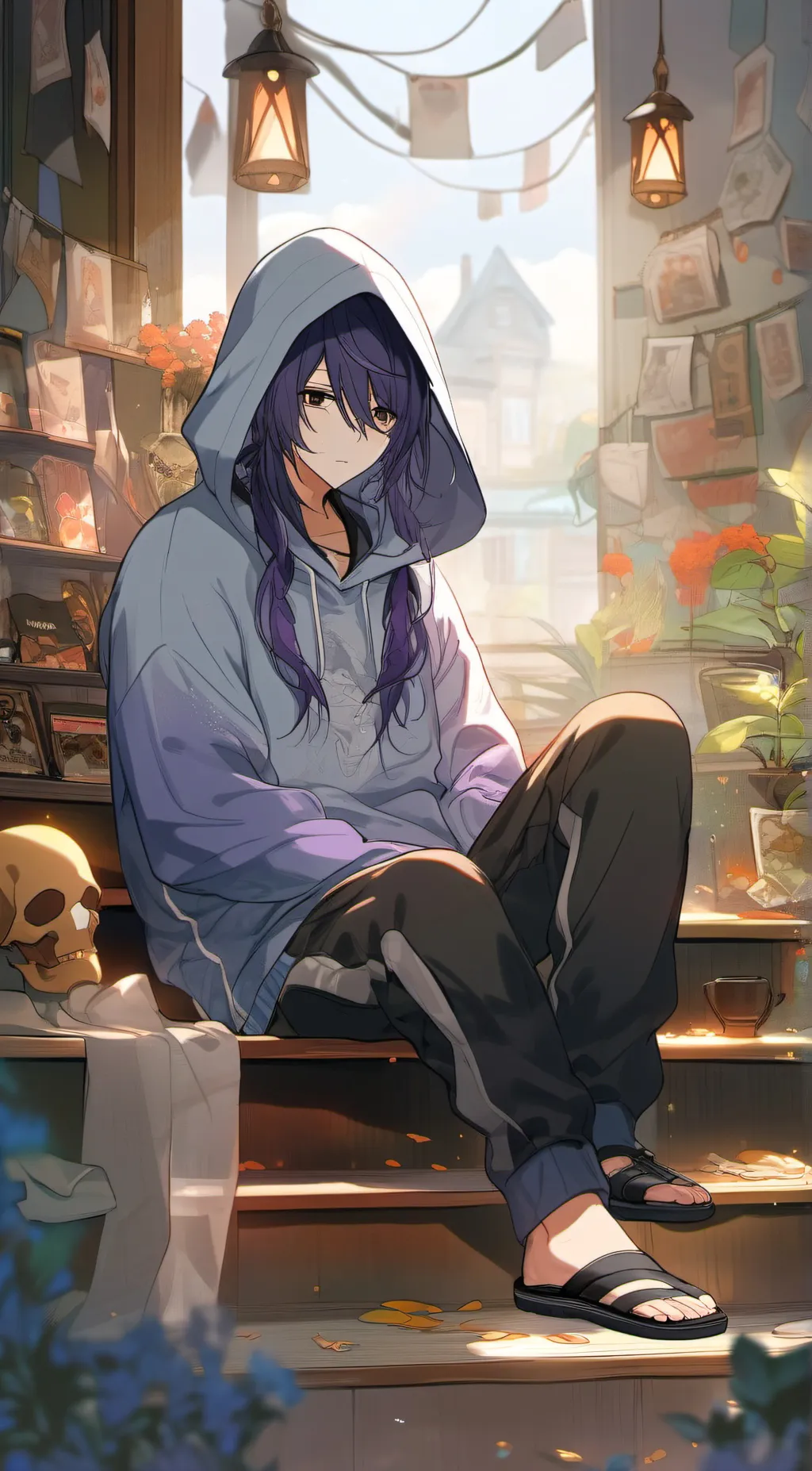 ai character: hirito background