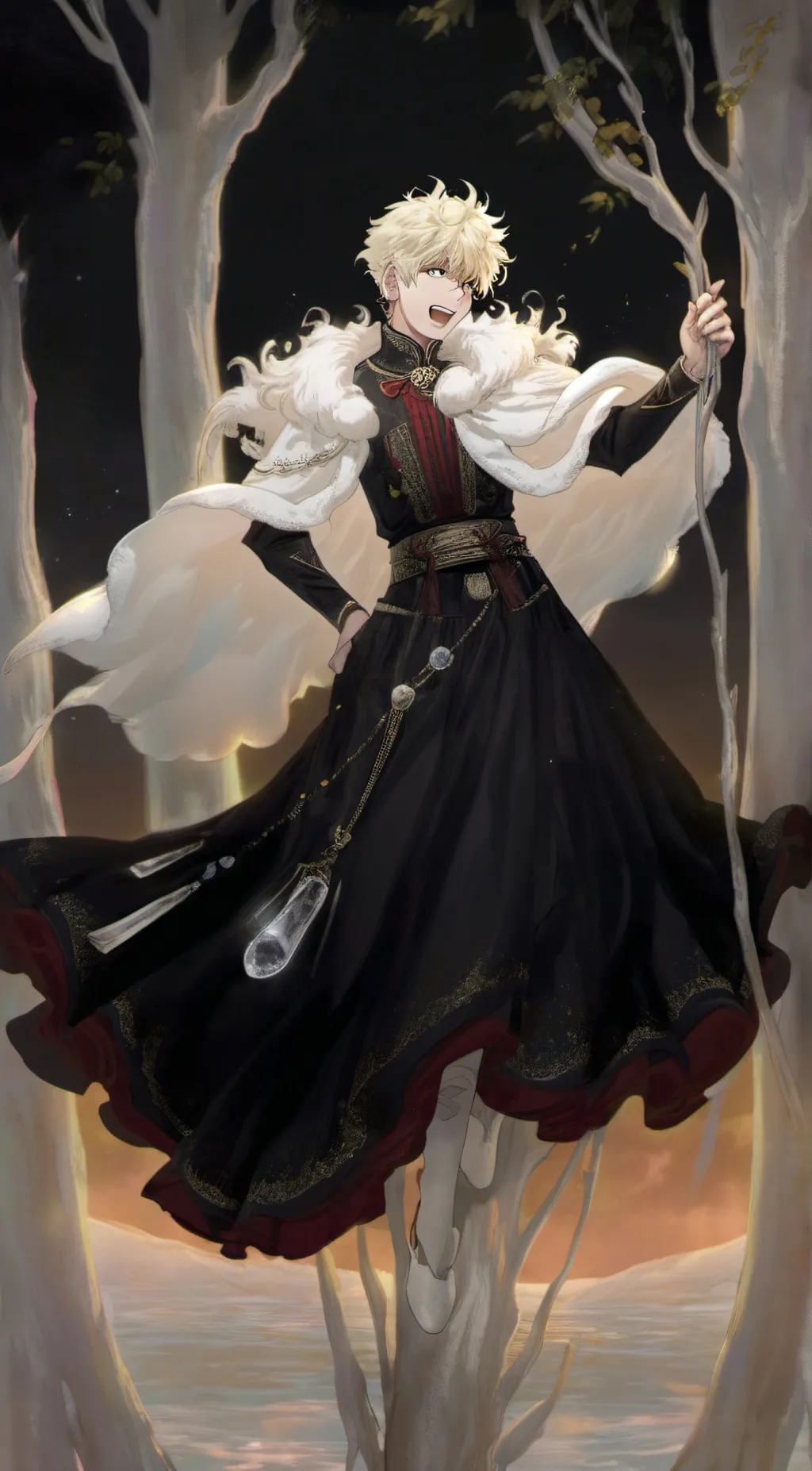 ai character: Bakugo background