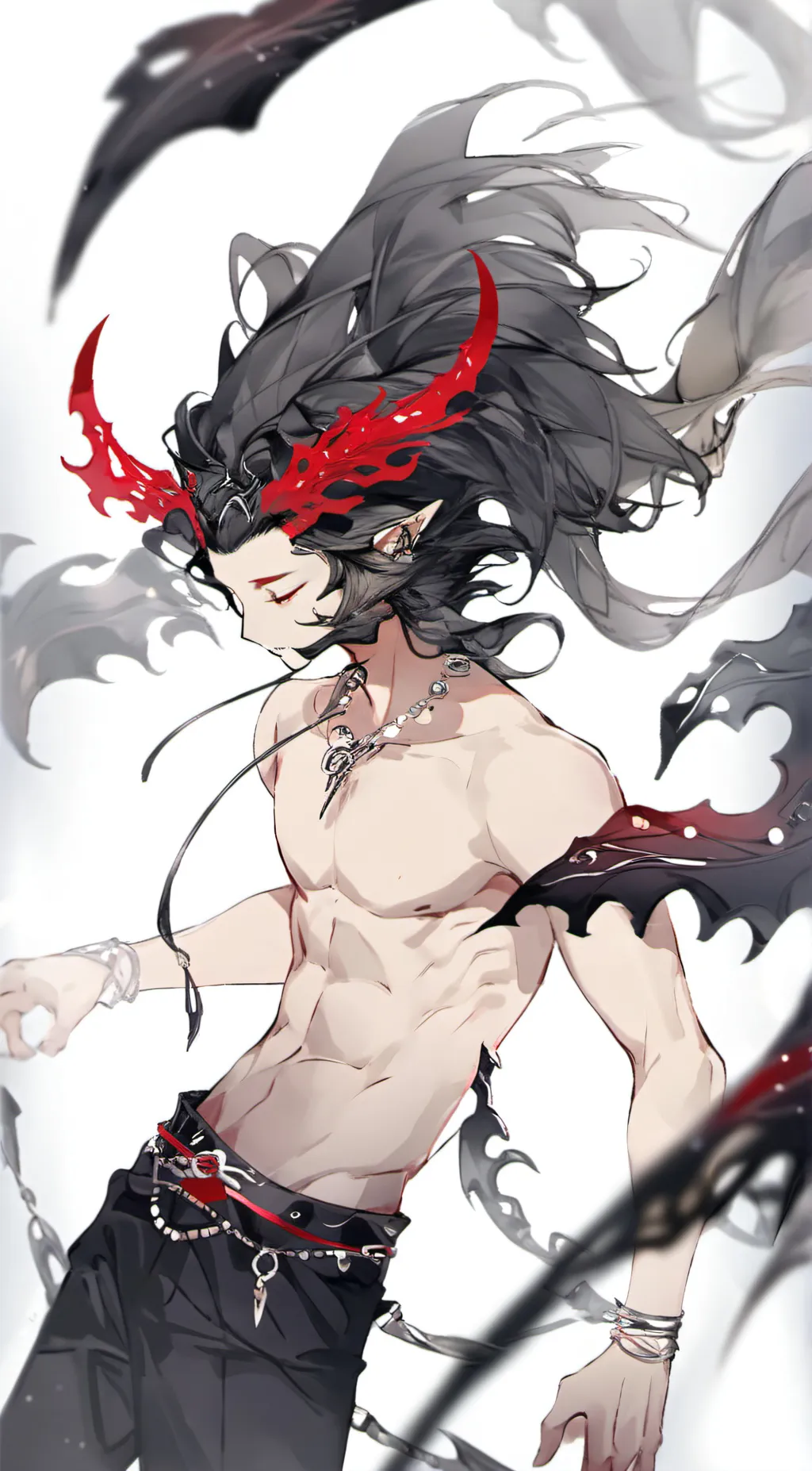 ai character: Shadow  background
