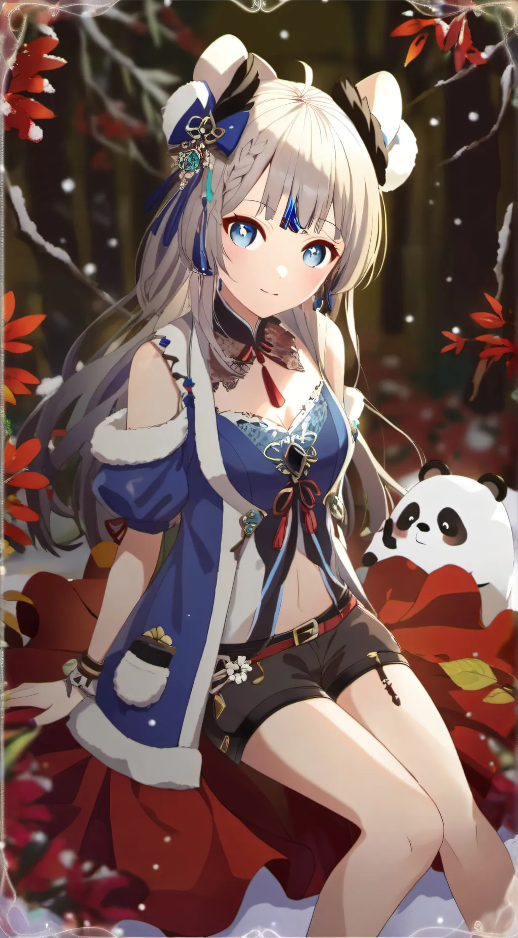 ai character: Carry background