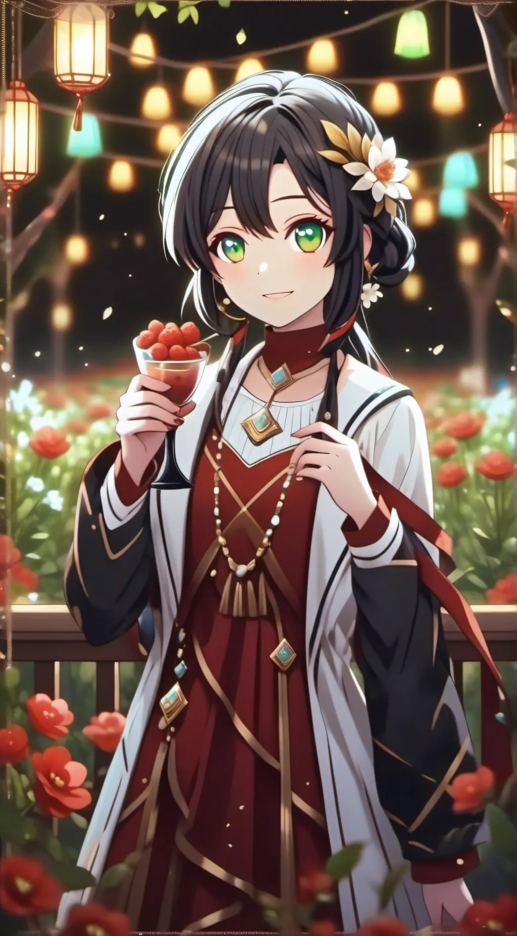 ai character: Evelyn background
