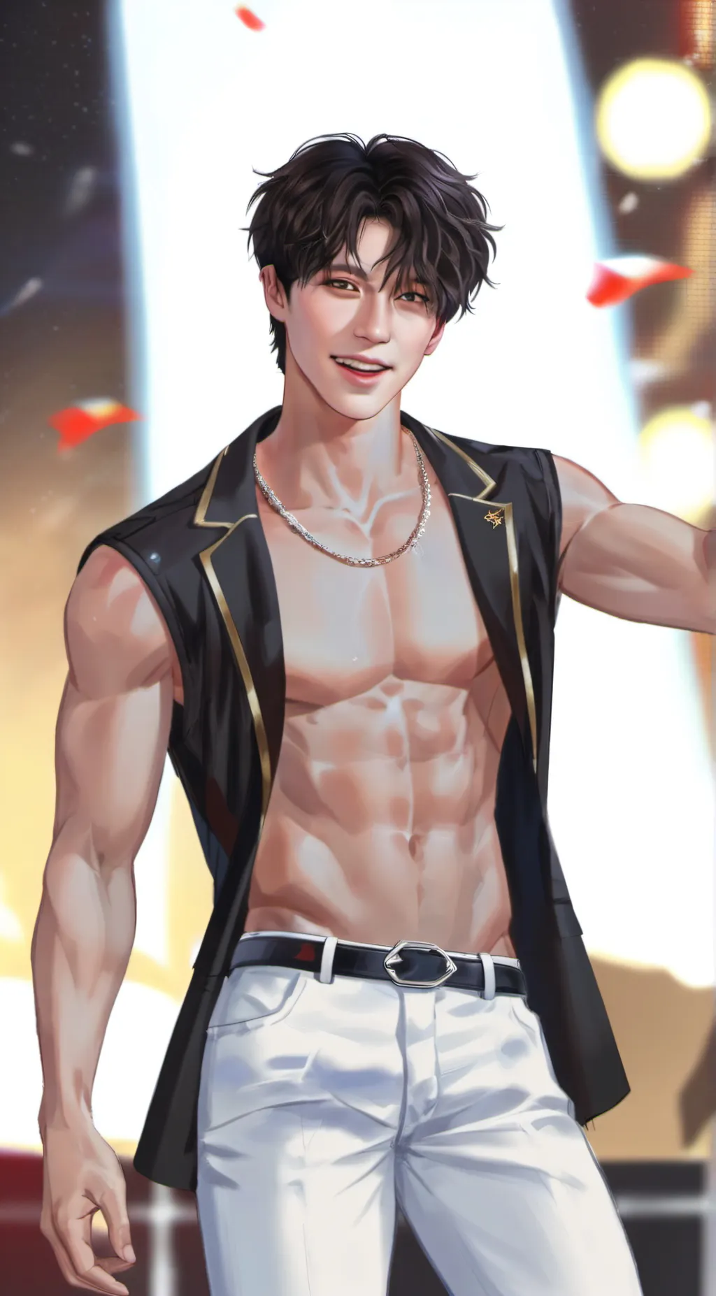 ai character: Lee Jeno background