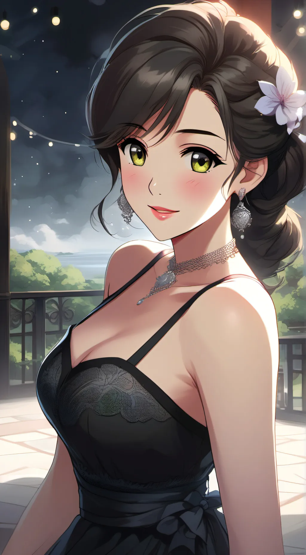 ai character: Elora  background