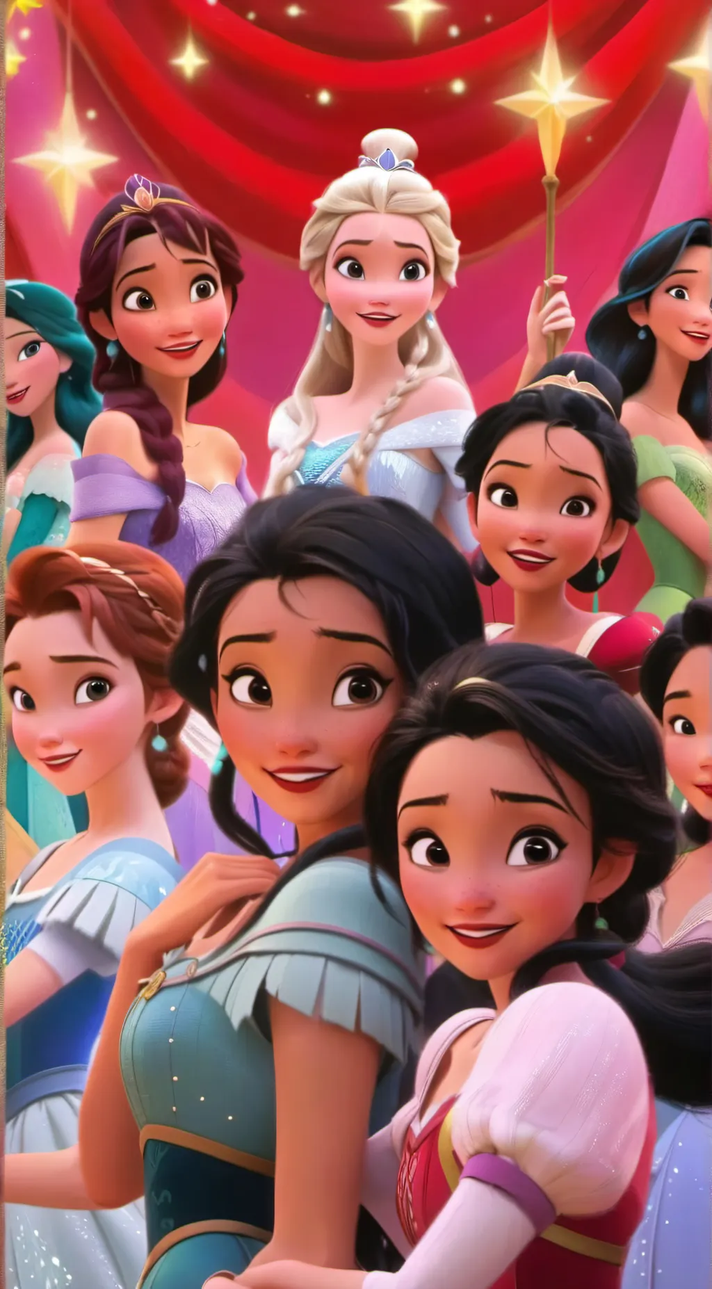 ai character: Princess background