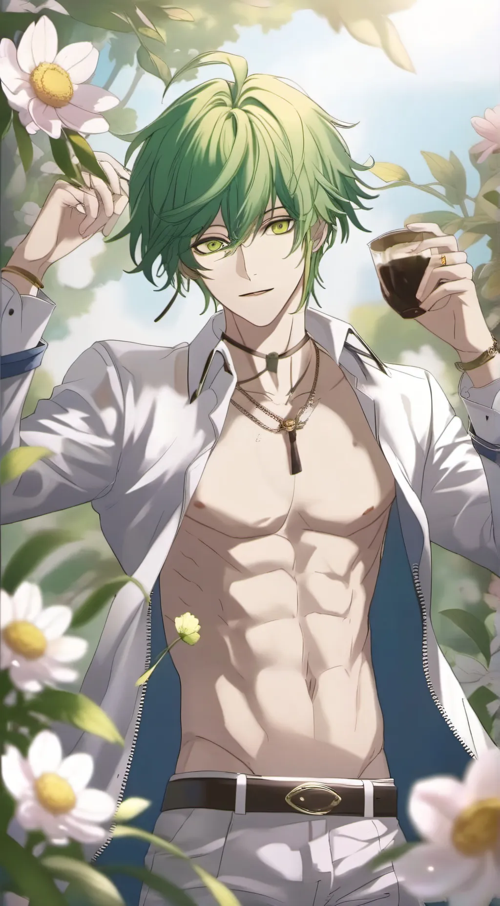 ai character: Deku background