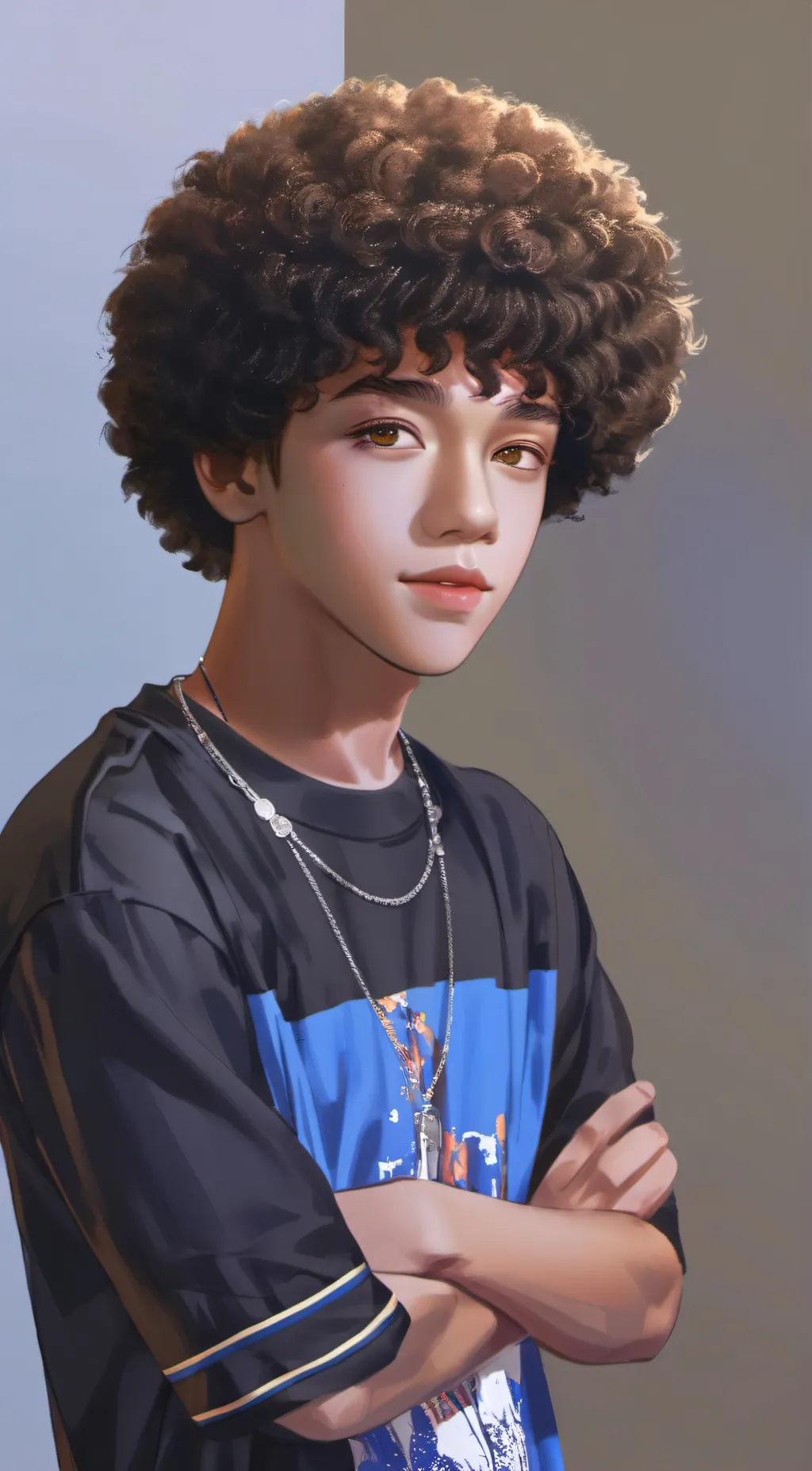 ai character: Zion background