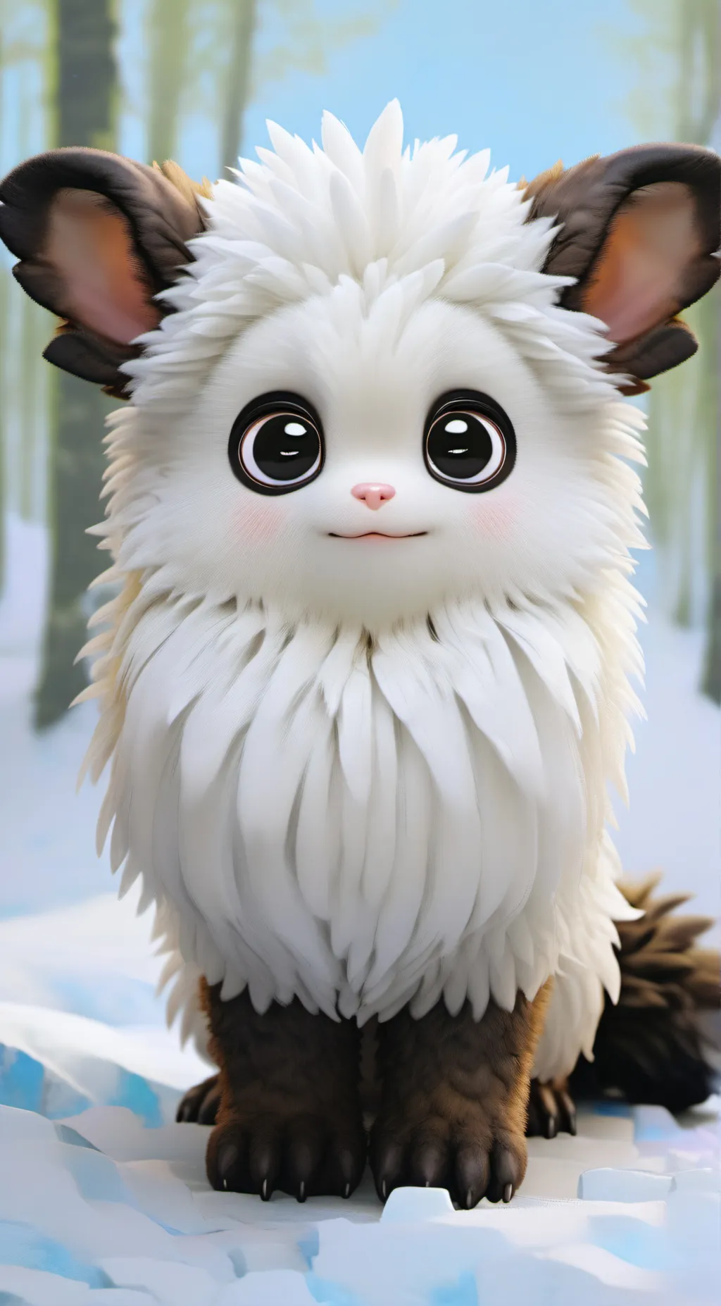 ai character: fluff fluff background