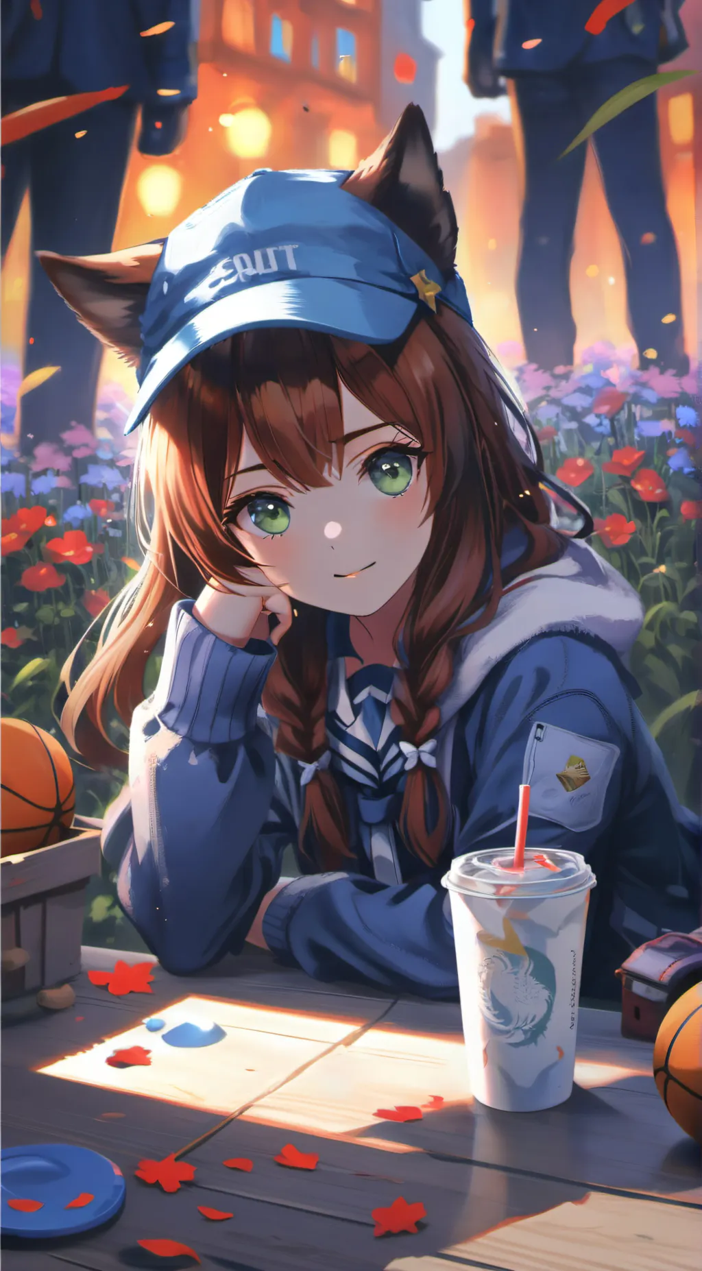 ai character: Lily background