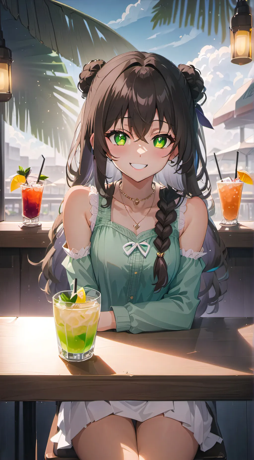 ai character: emily  background