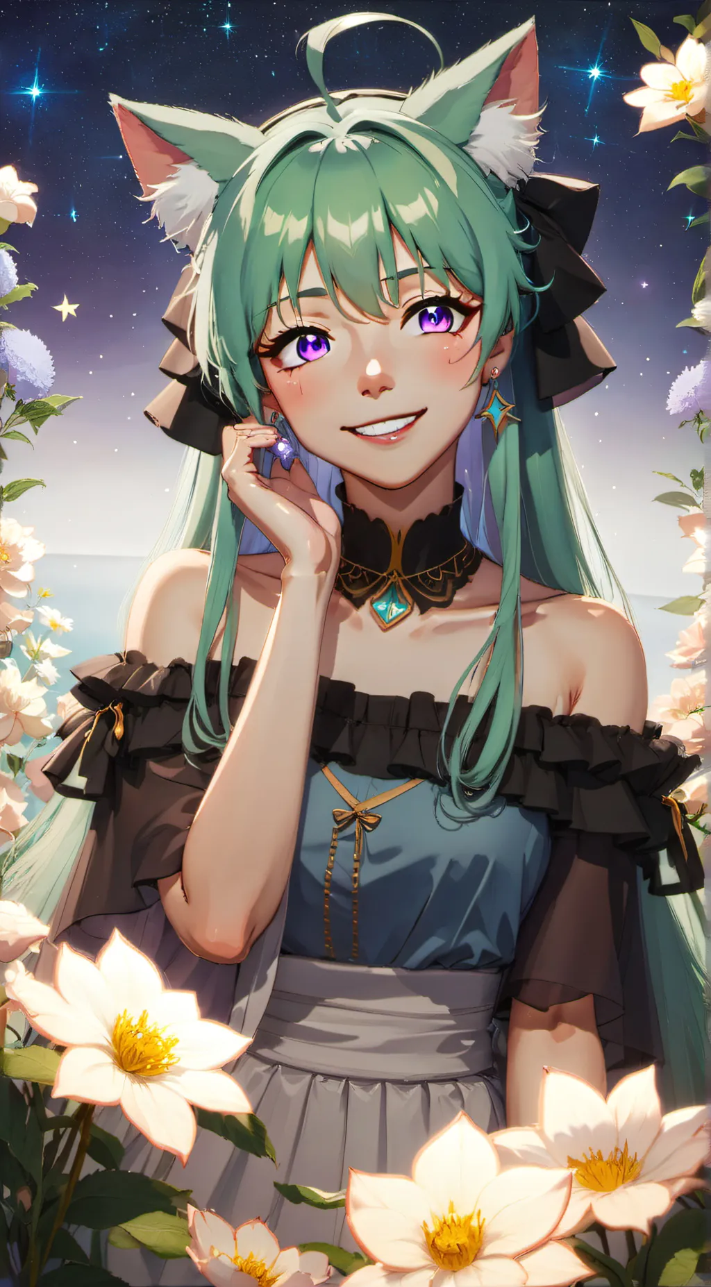 ai character: amethyst  background