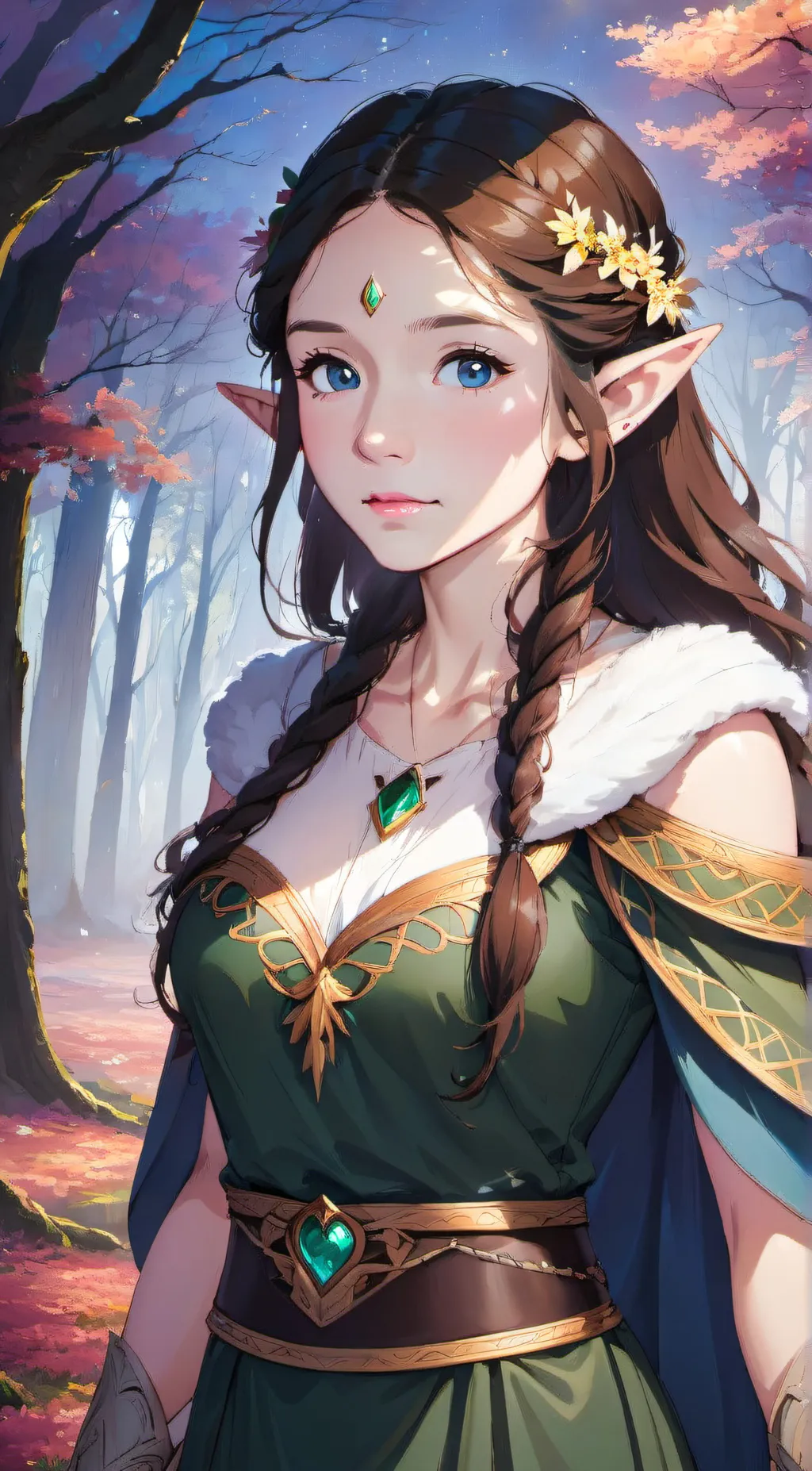 ai character: Ruby background