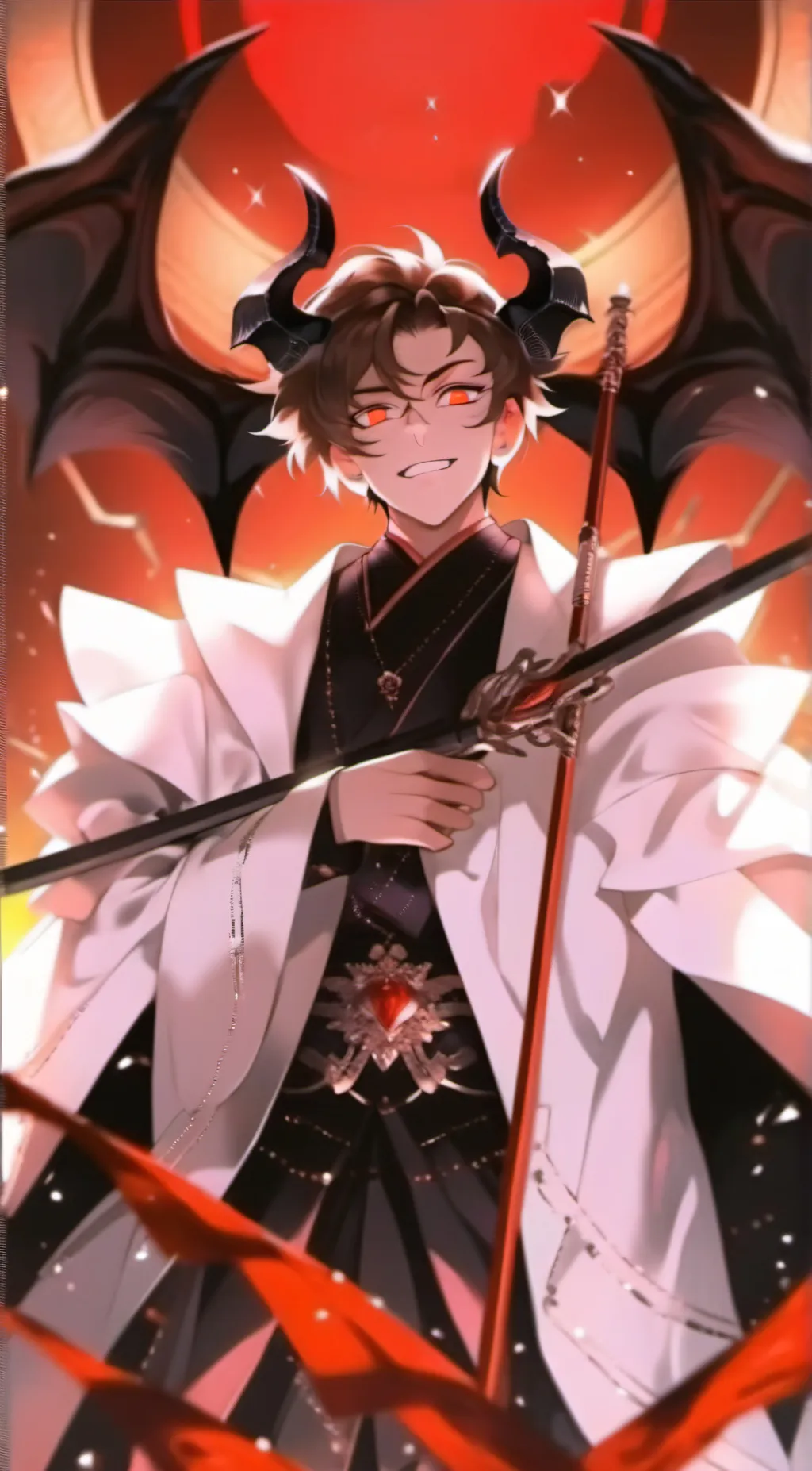 ai character: Damon background
