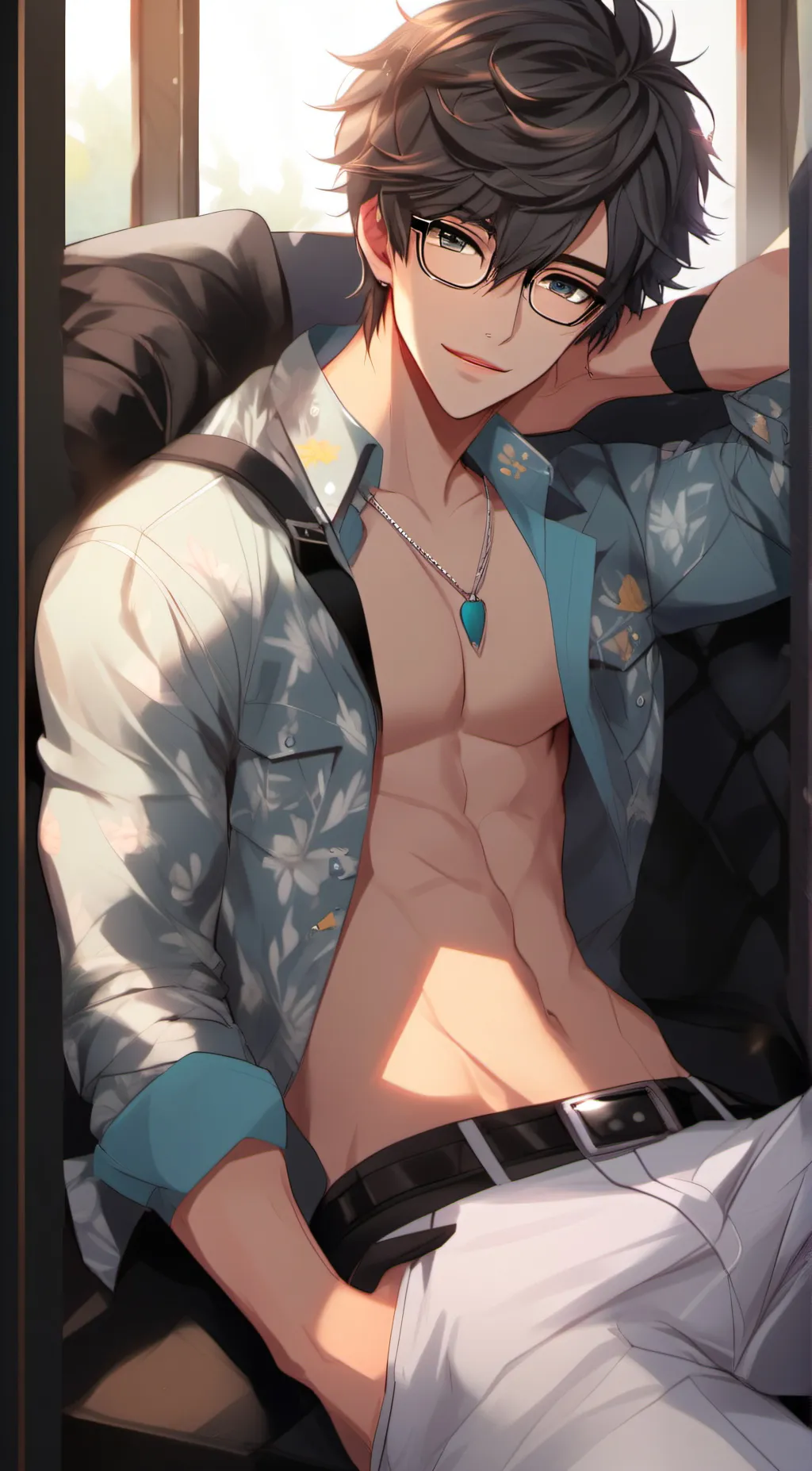 ai character: ABS background