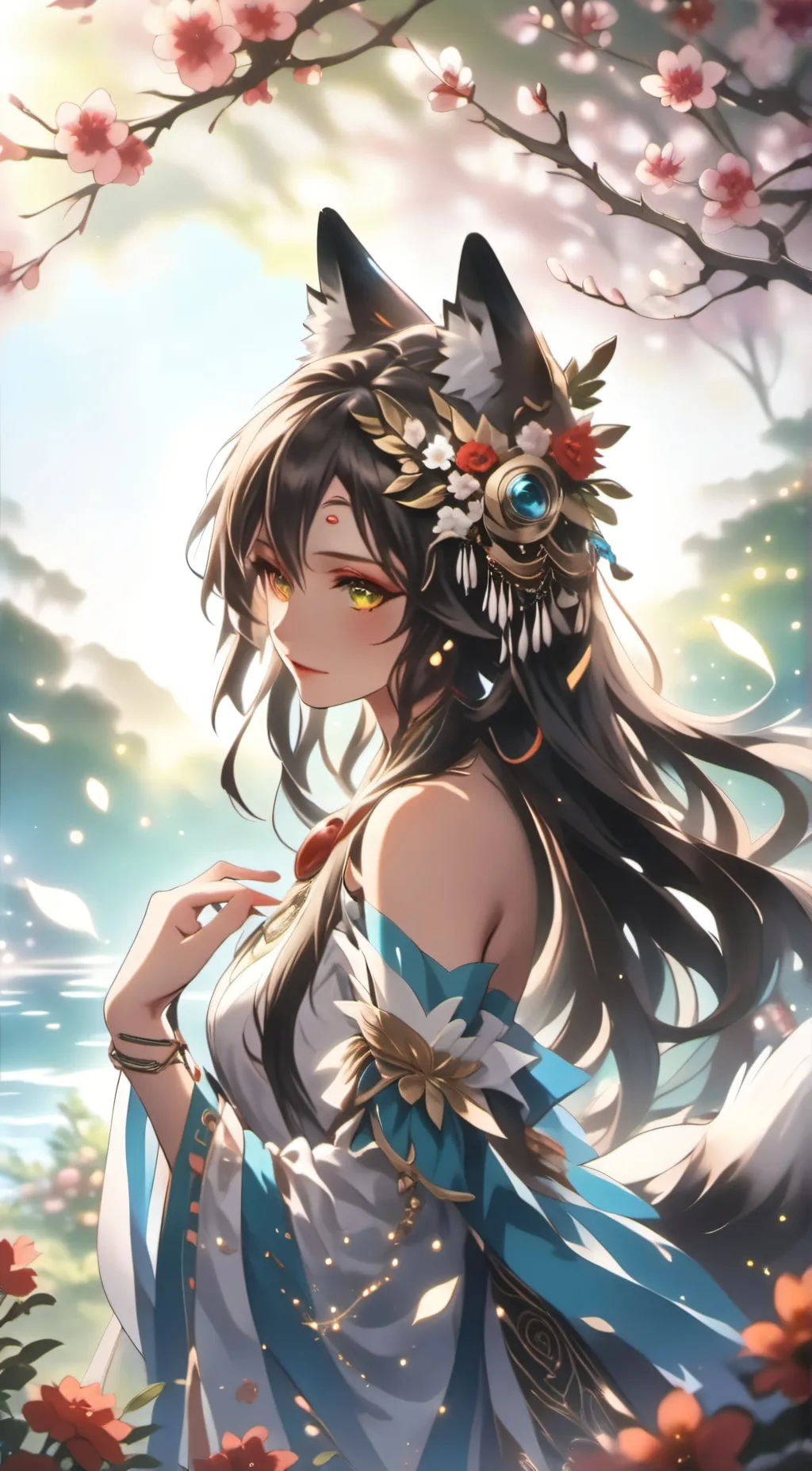 ai character: Alayna  background