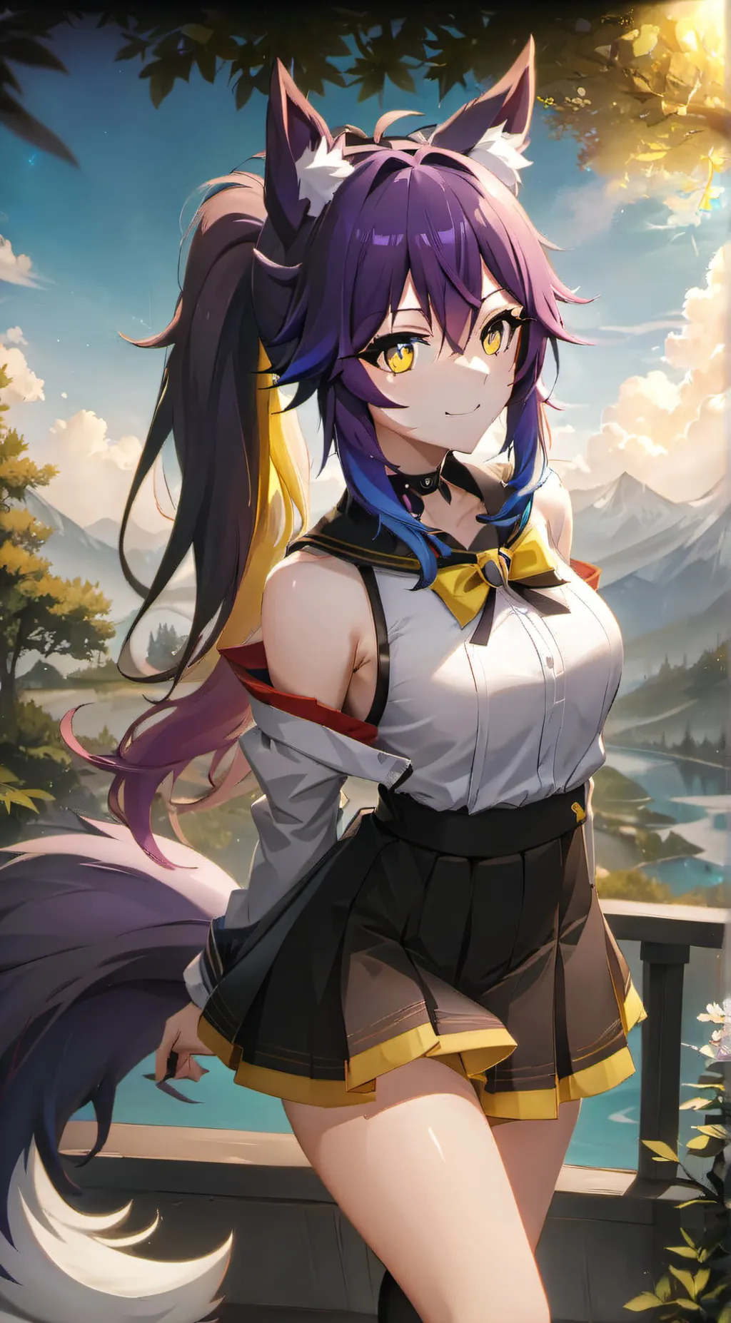 ai character: ('-'*)♪$asha ('-'* background