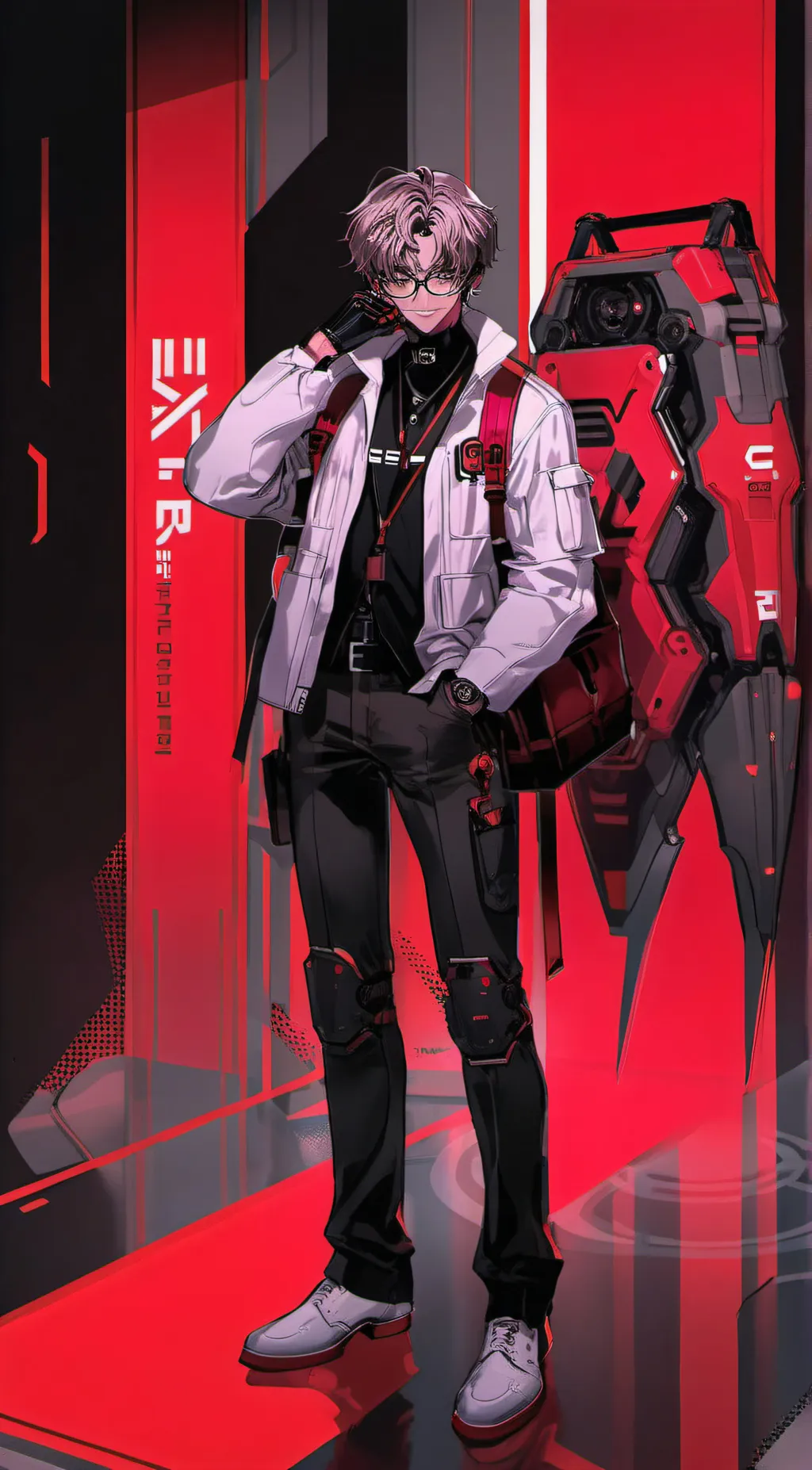 ai character: Robert the creator background