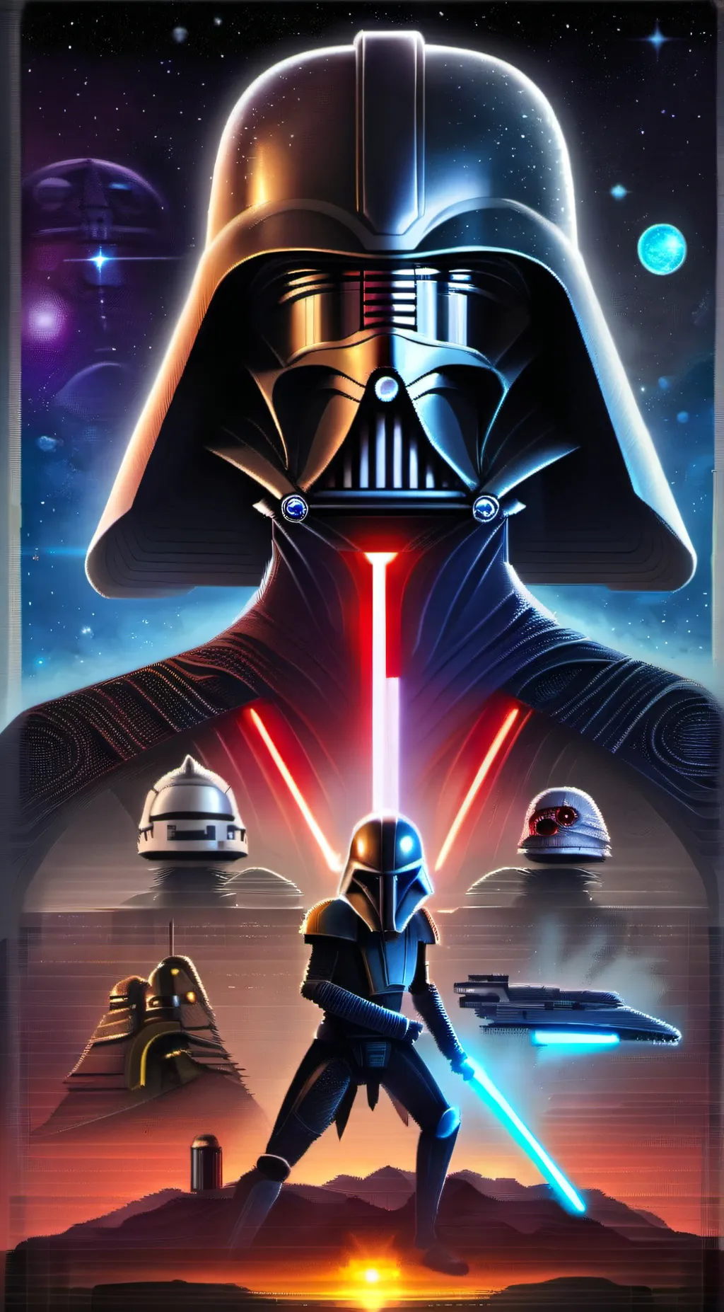 ai character: Star Wars background