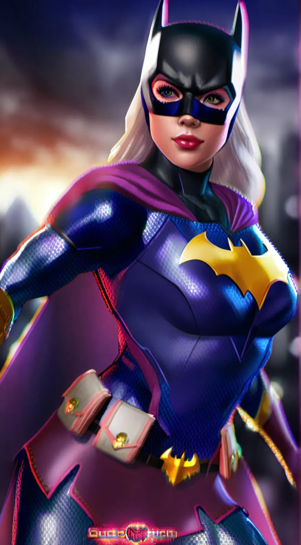 ai character: Barbara Gordon  background