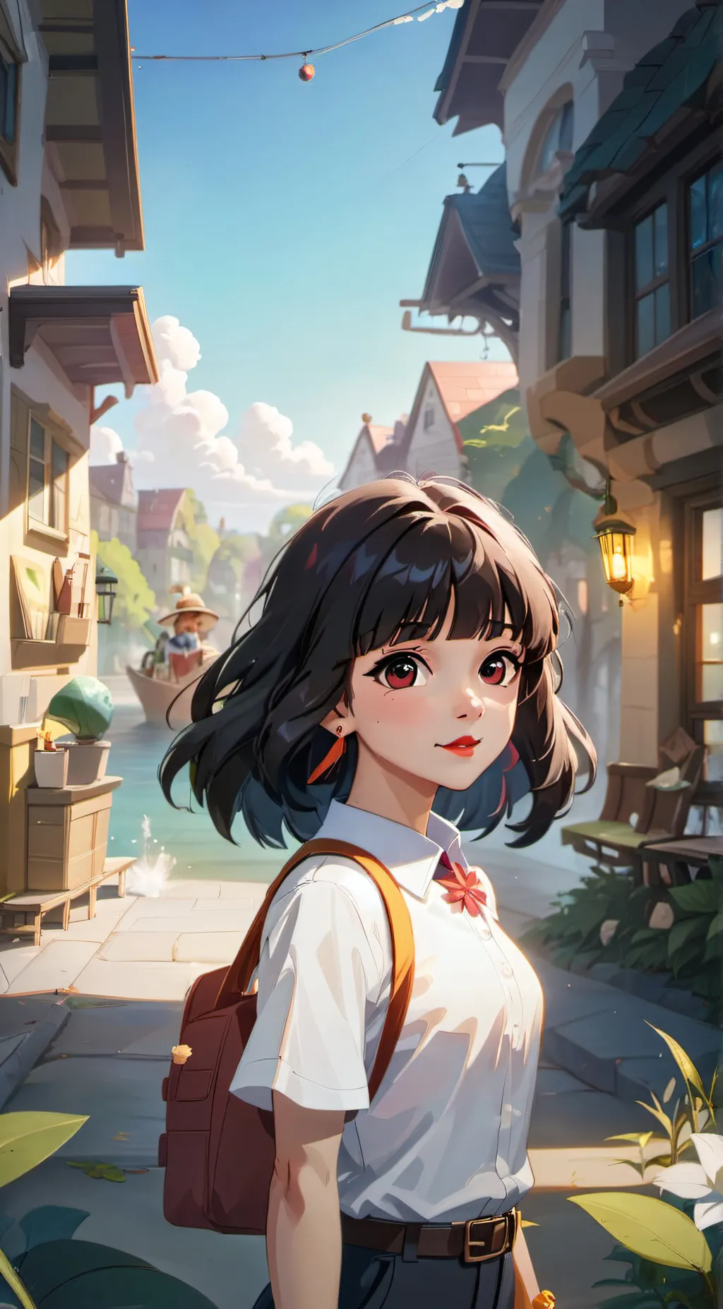 ai character: dora background