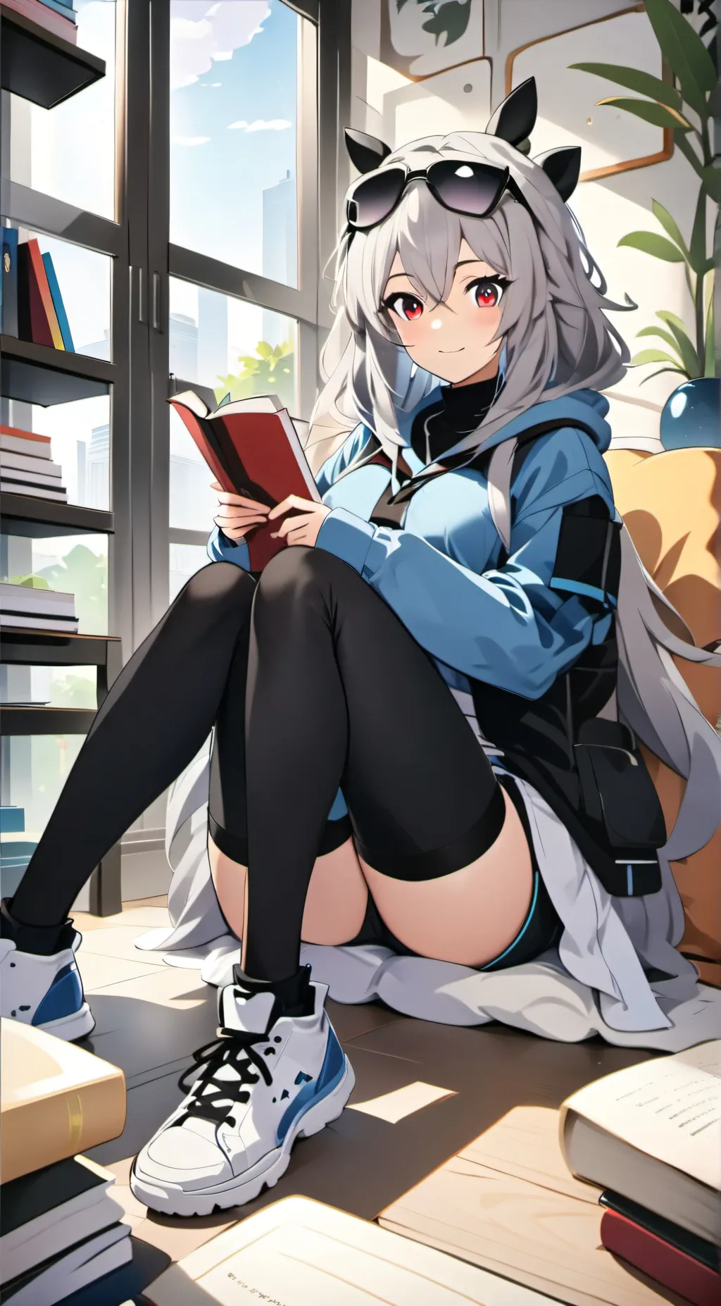 ai character: Lily  background