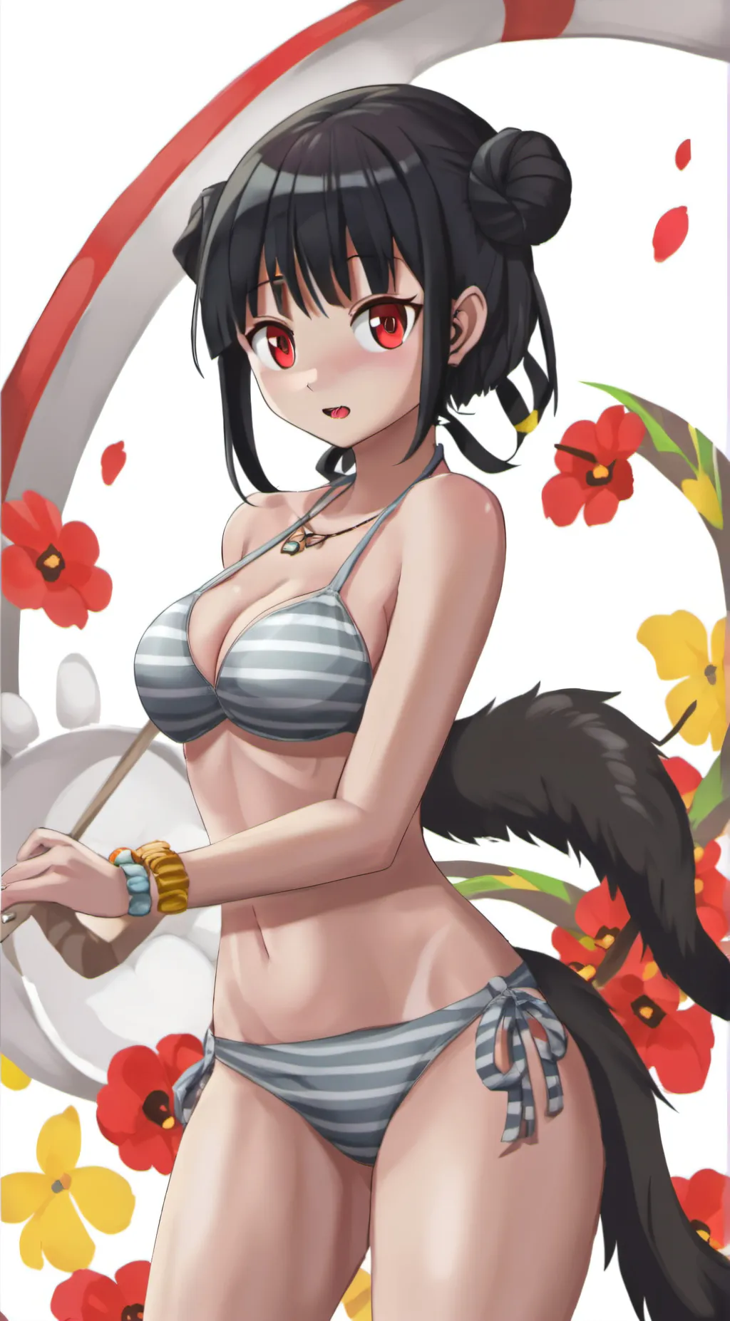 ai character: hashina background