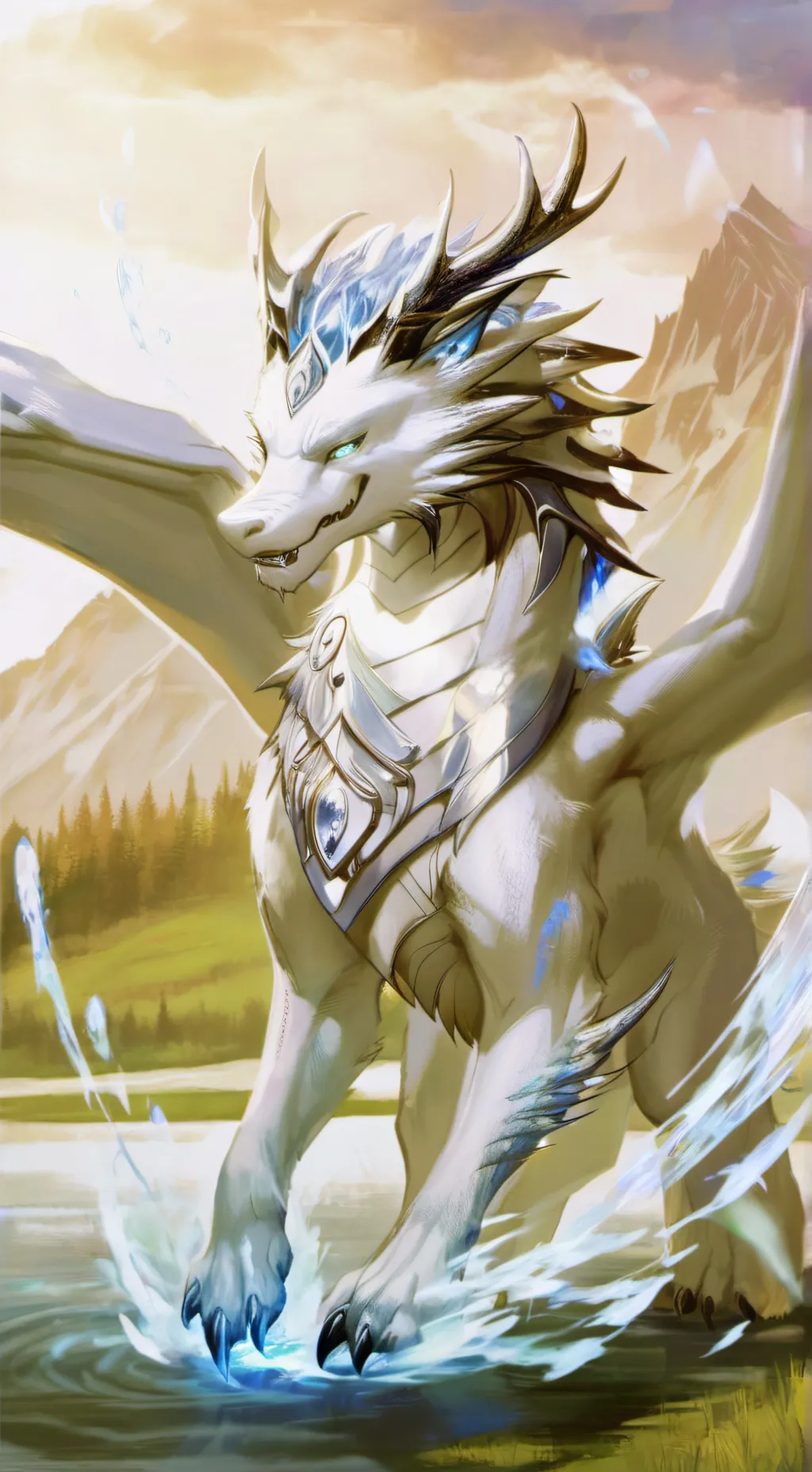 ai character: Winter (WOF) background