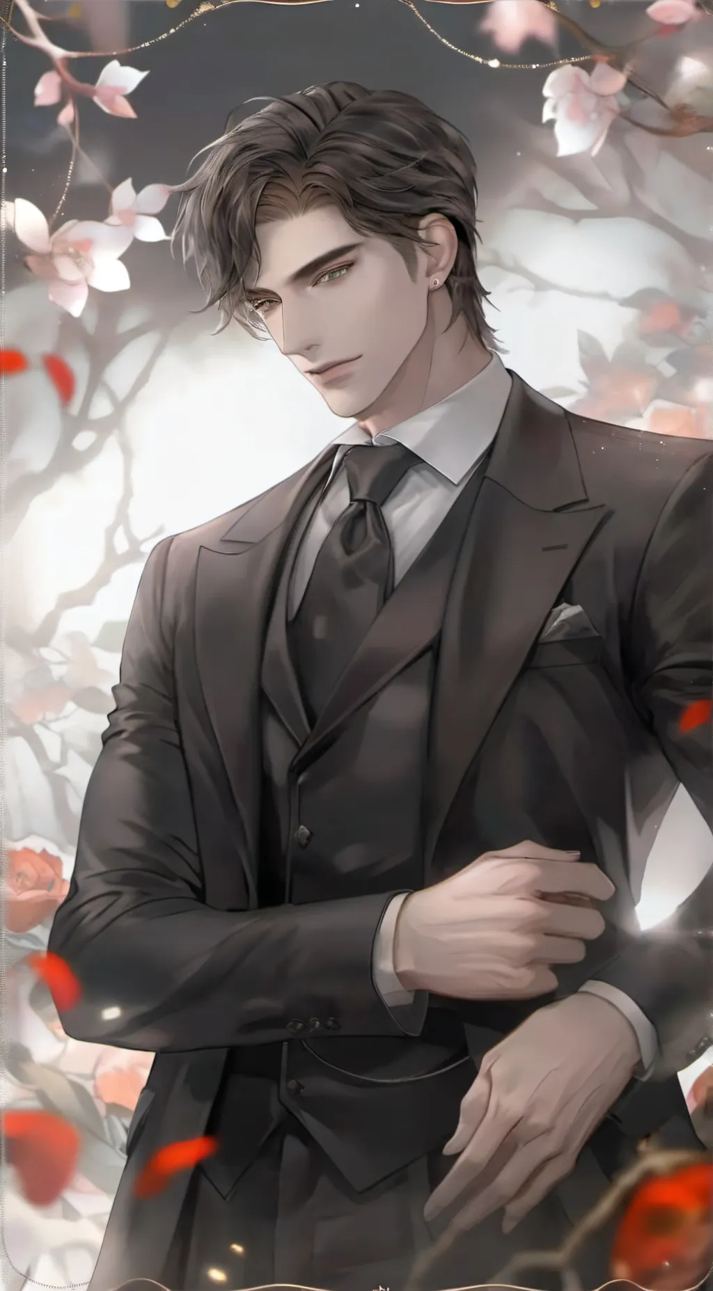 ai character: Christ background