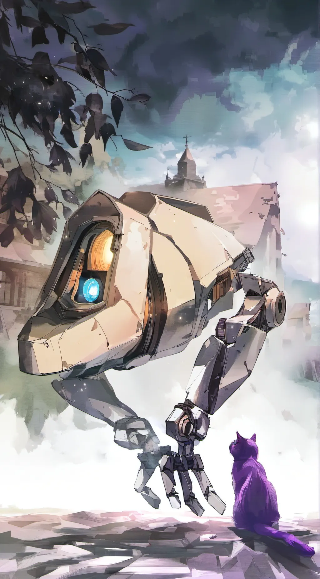 ai character: prototype  background