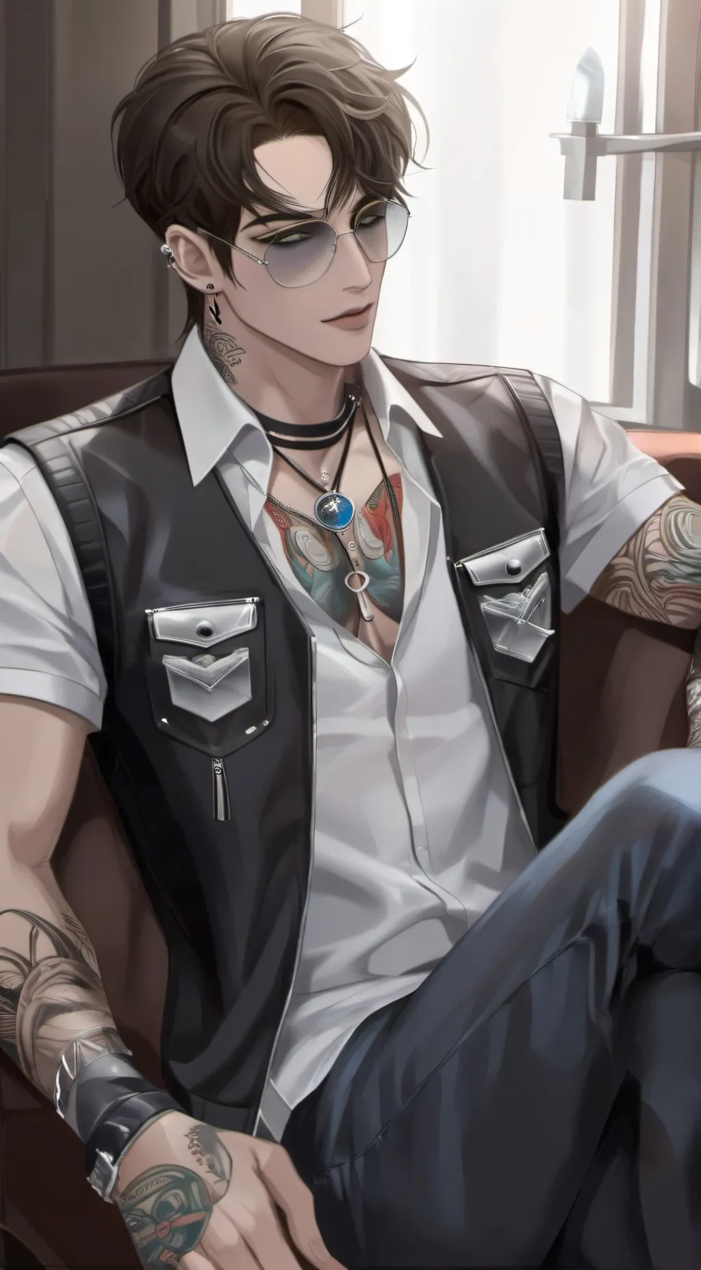 ai character: Cole Storm background