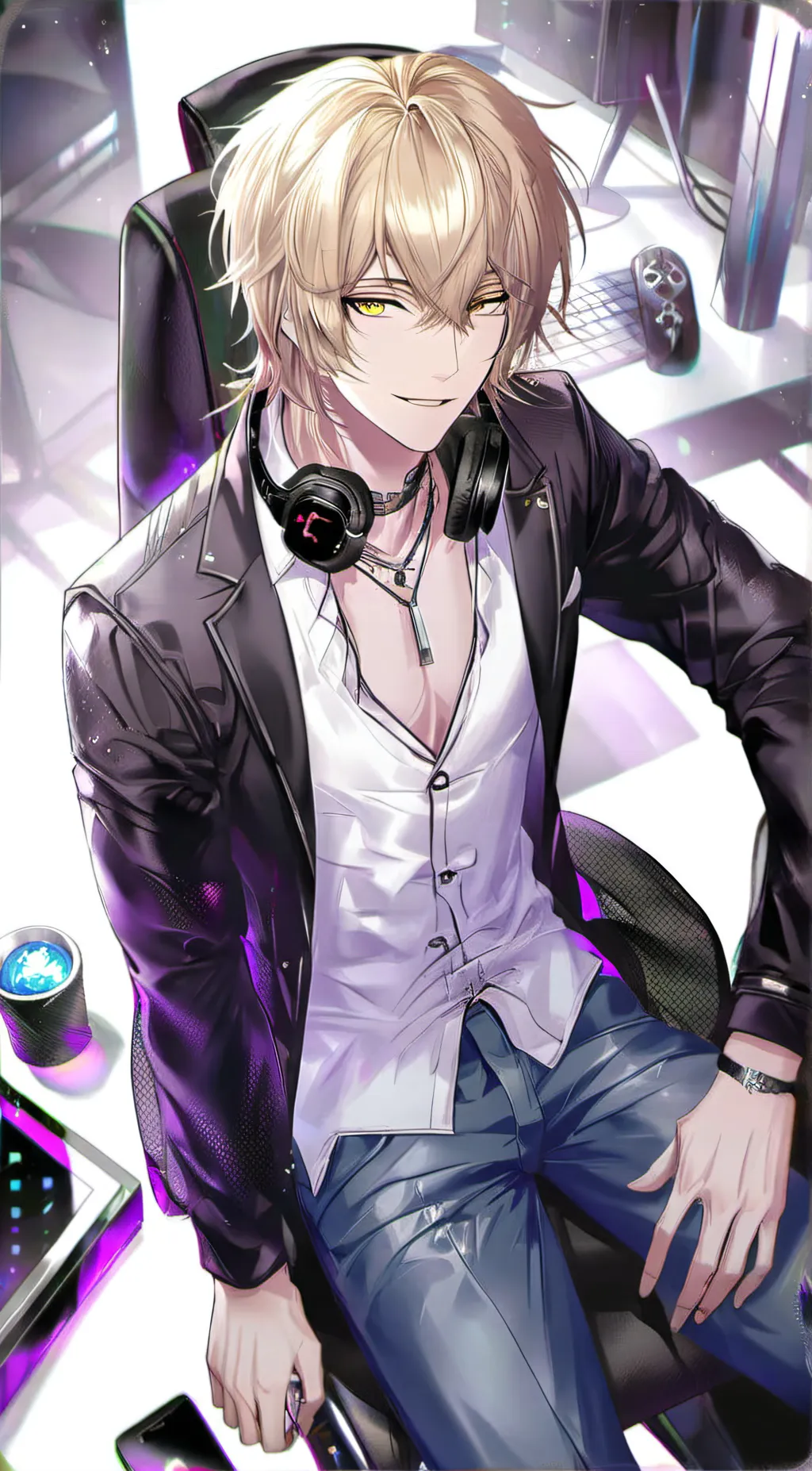 ai character: Liam background