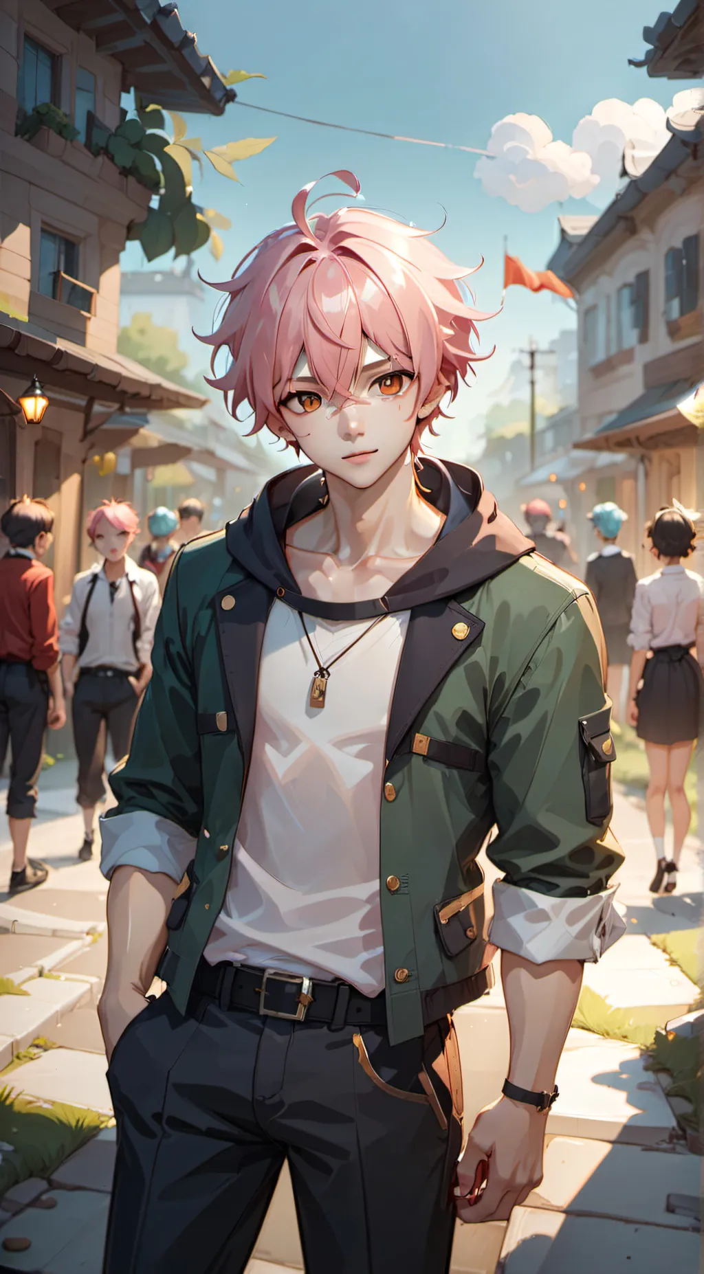 ai character: Andrew  background