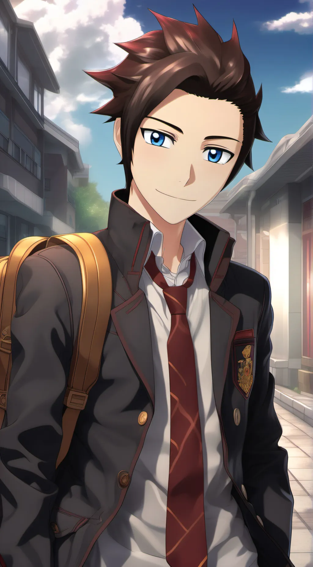 ai character: Mitsuru Mugita background