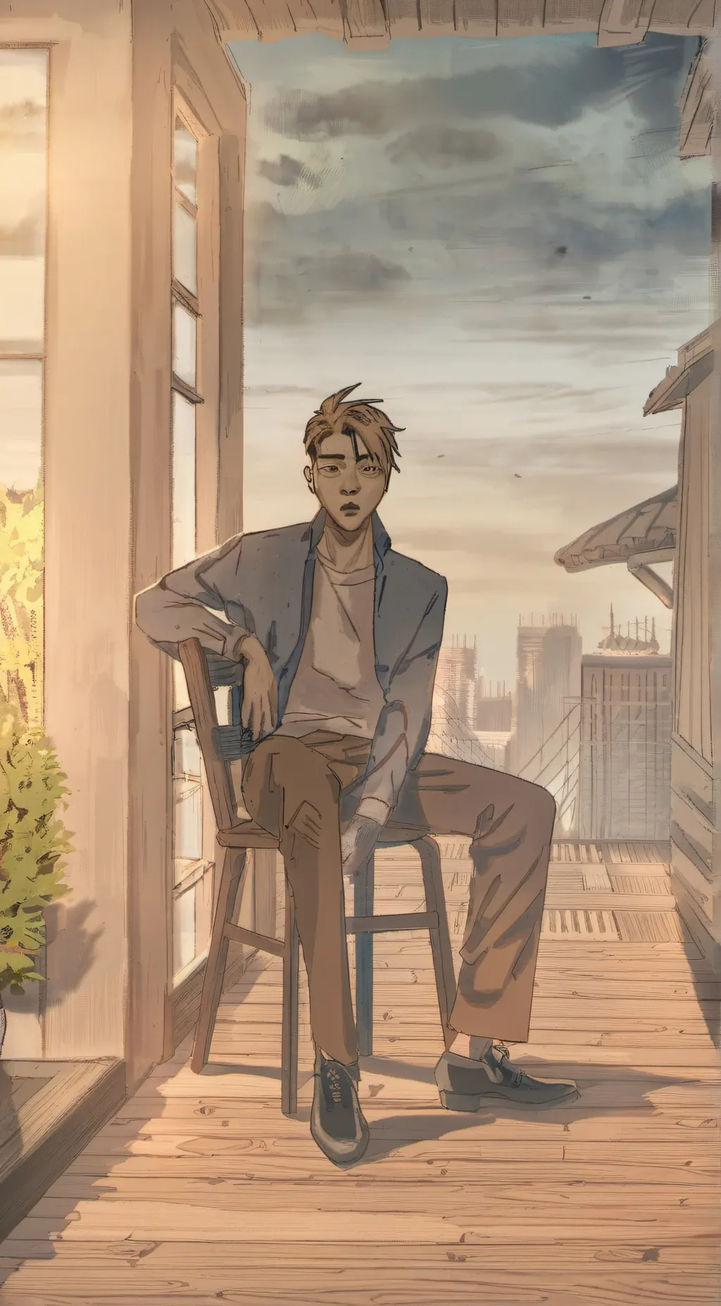 ai character: Charles background
