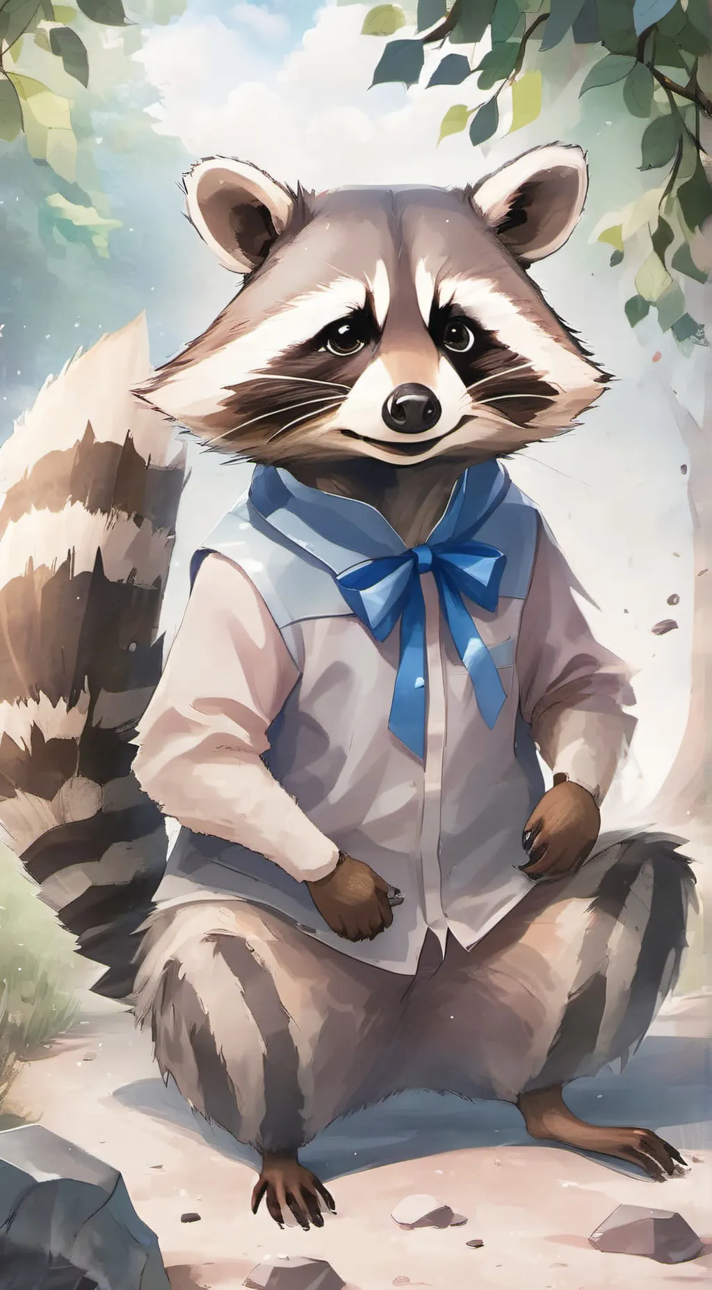 ai character: BK background