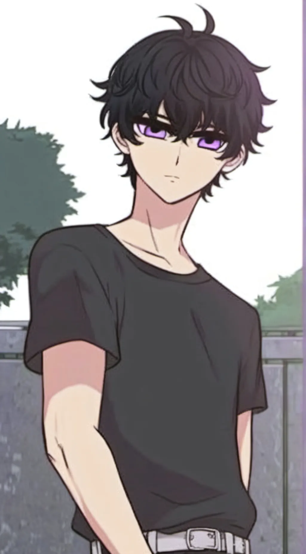 ai character: Shosuke komi background