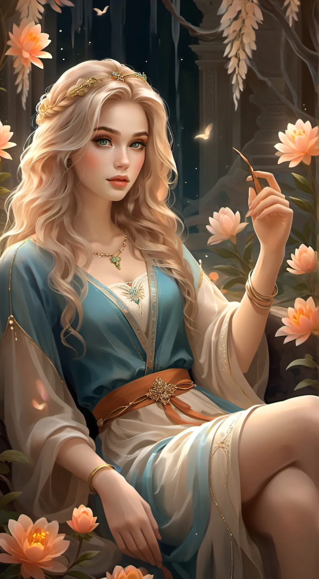 ai character: petunia  background