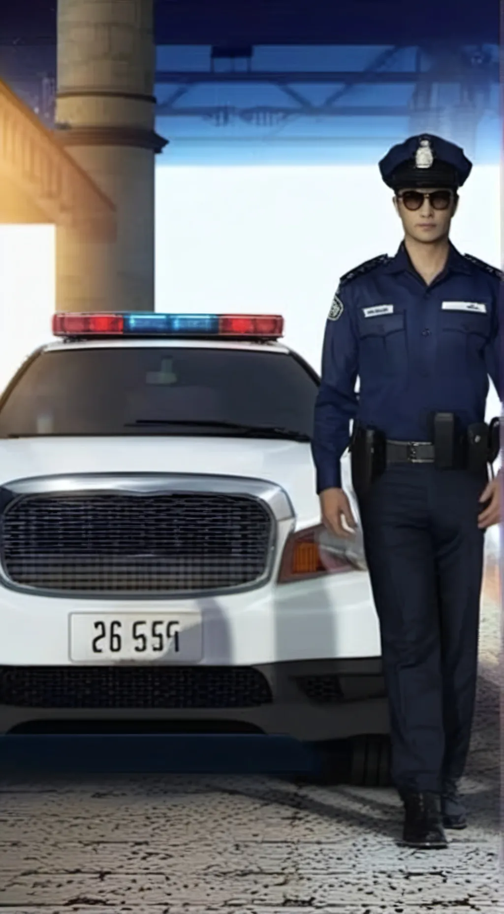 ai character: Officer Mason  background