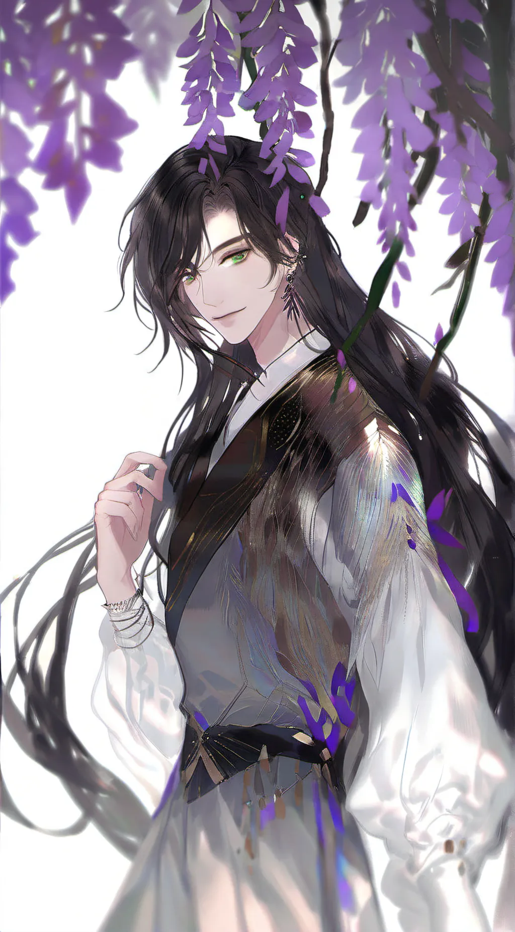 ai character: shady background