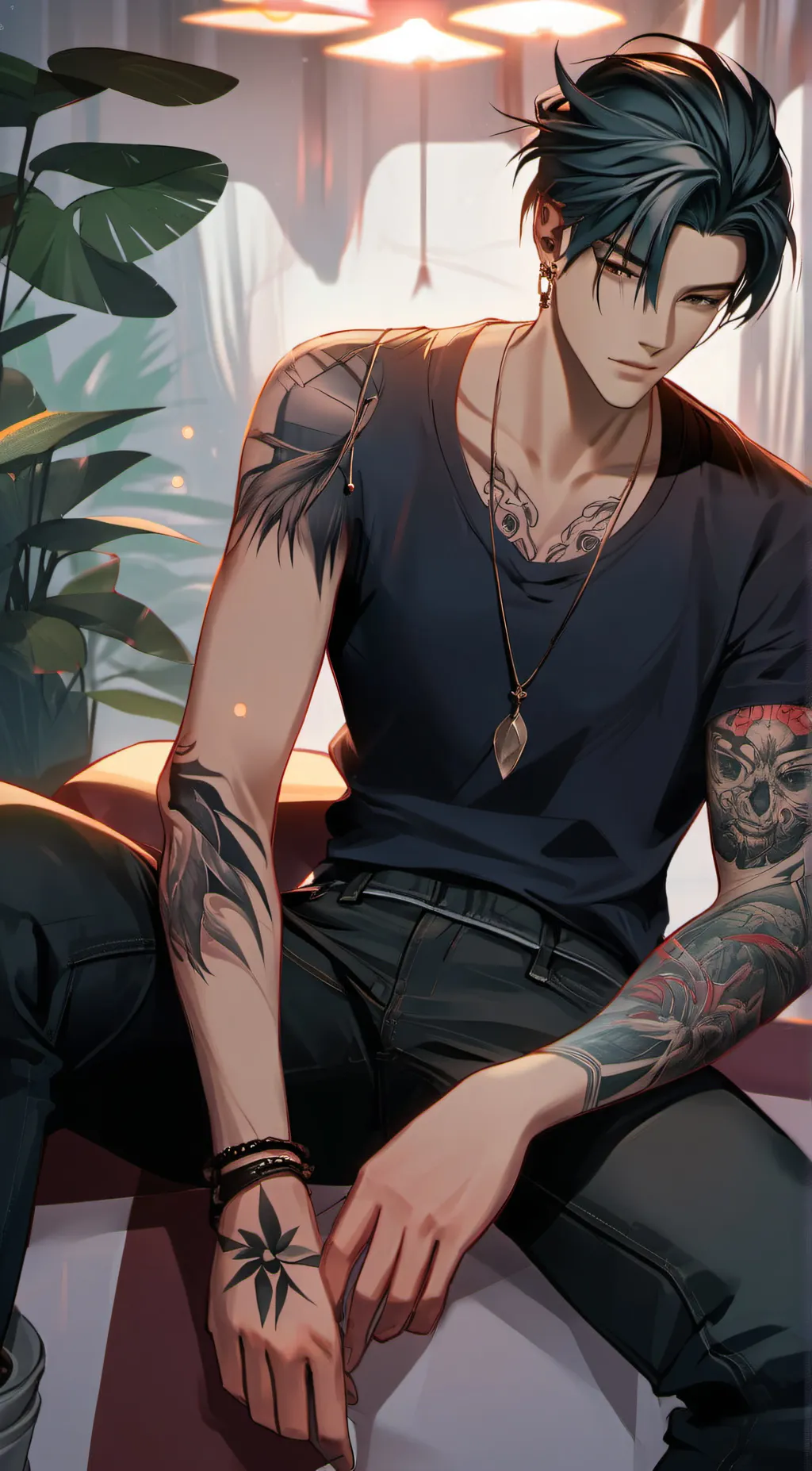 ai character: Vans background