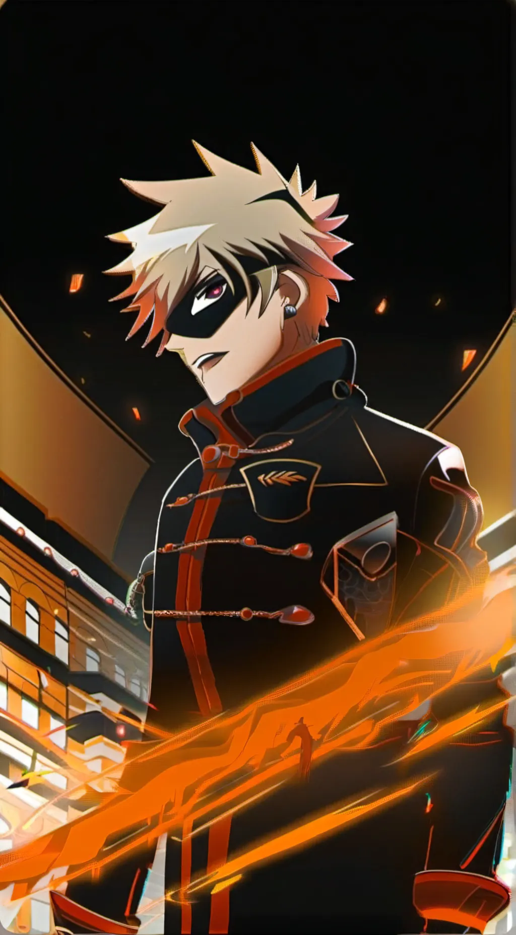 ai character: bakugo (your crush background