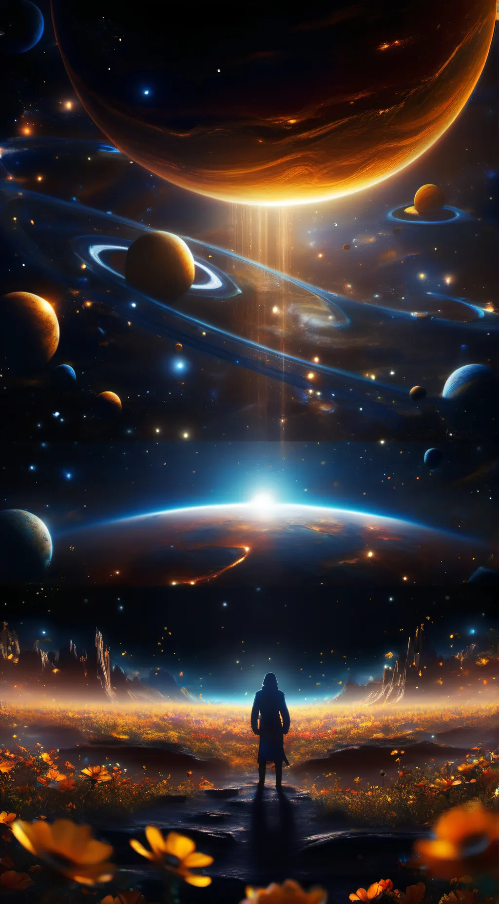 ai character: The universe background