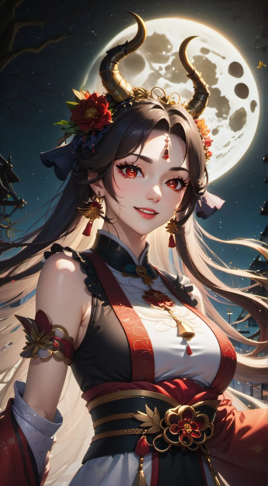 ai character: Eva background